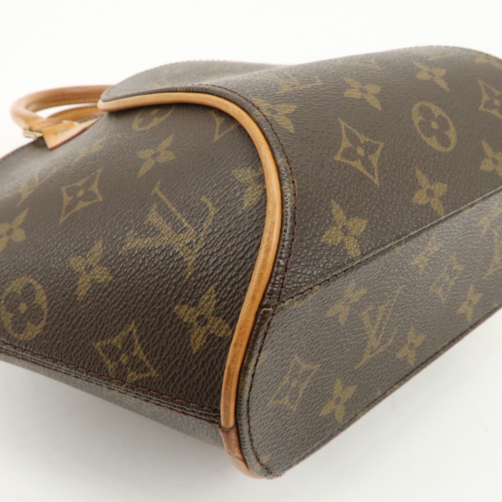 Louis Vuitton Monogram Canvas Ellipse PM Hand Bag Brown M51127