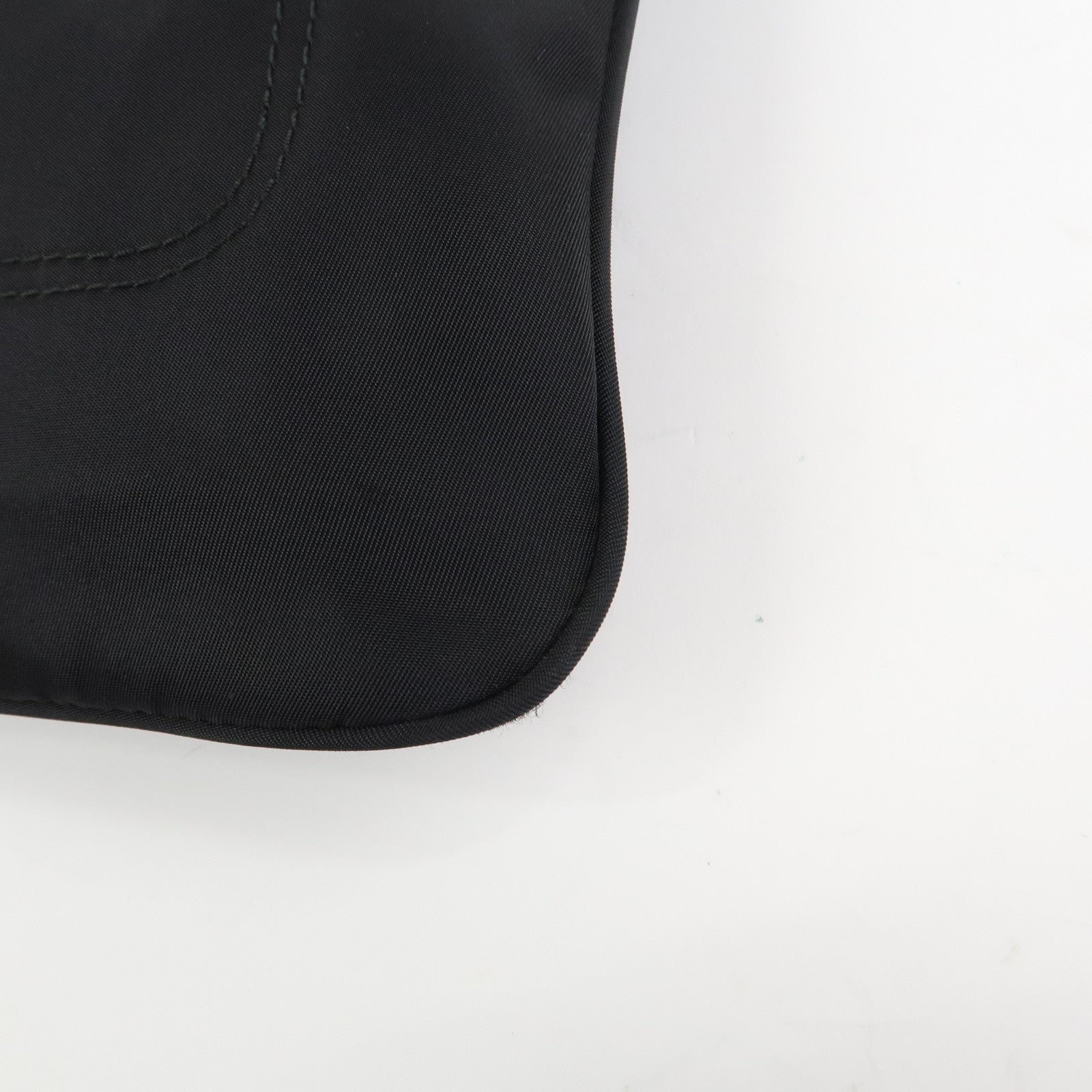 PRADA Triangle Logo Tessuto Nylon Shoulder Bag Crossbody Bag BT0716