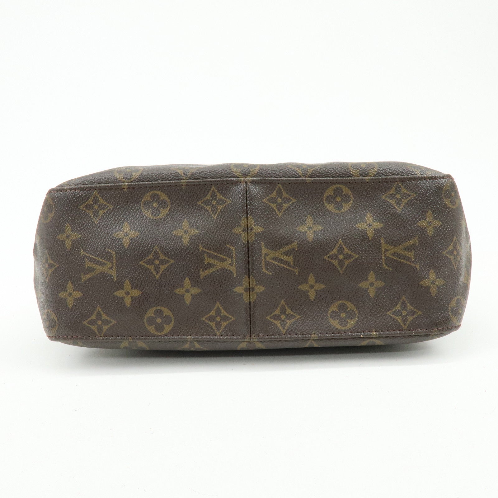 Louis Vuitton Monogram Looping GM Shoulder Bag Brown M51145