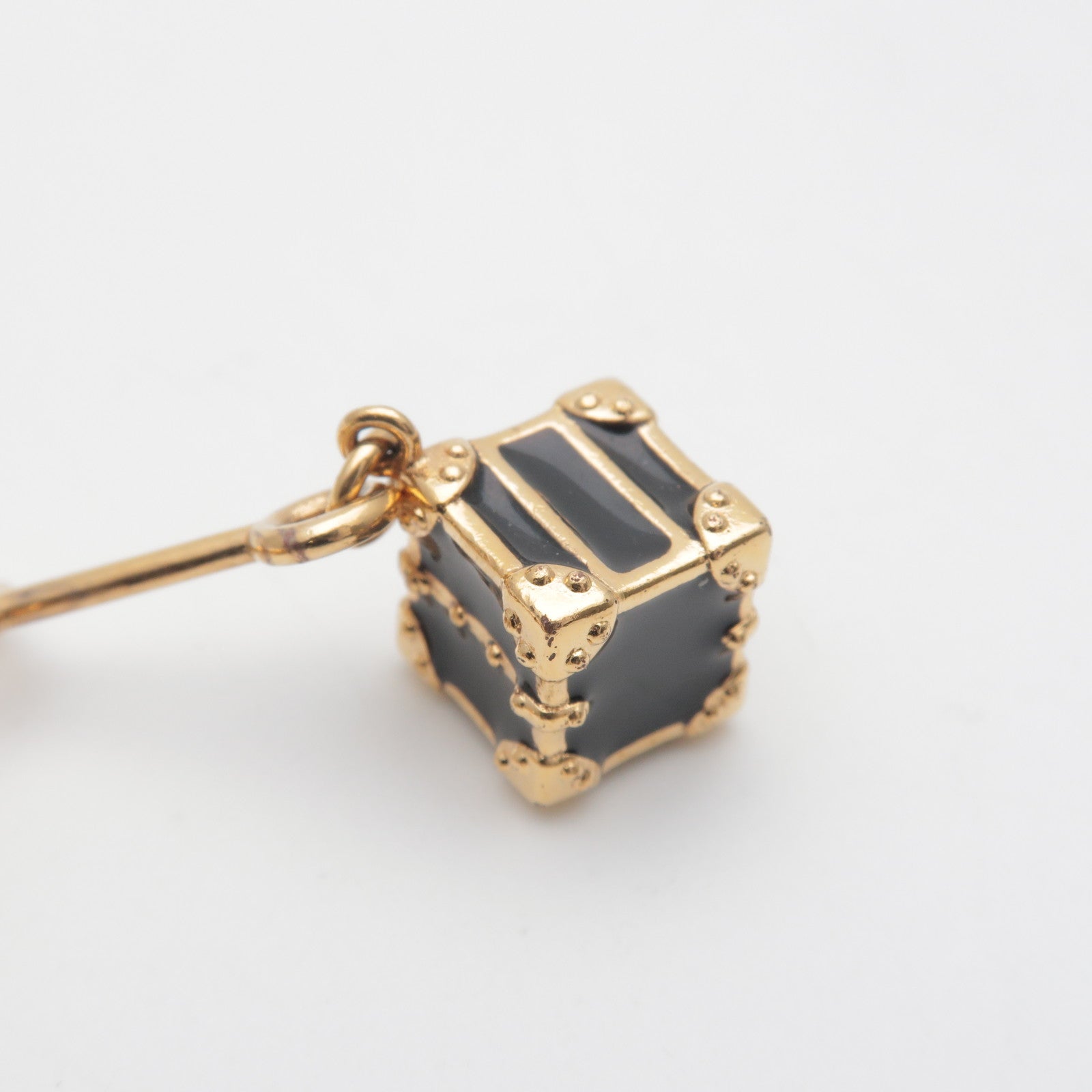 Louis Vuitton Monogram Mini Collier Chaine EggTrunk Necklace M68933