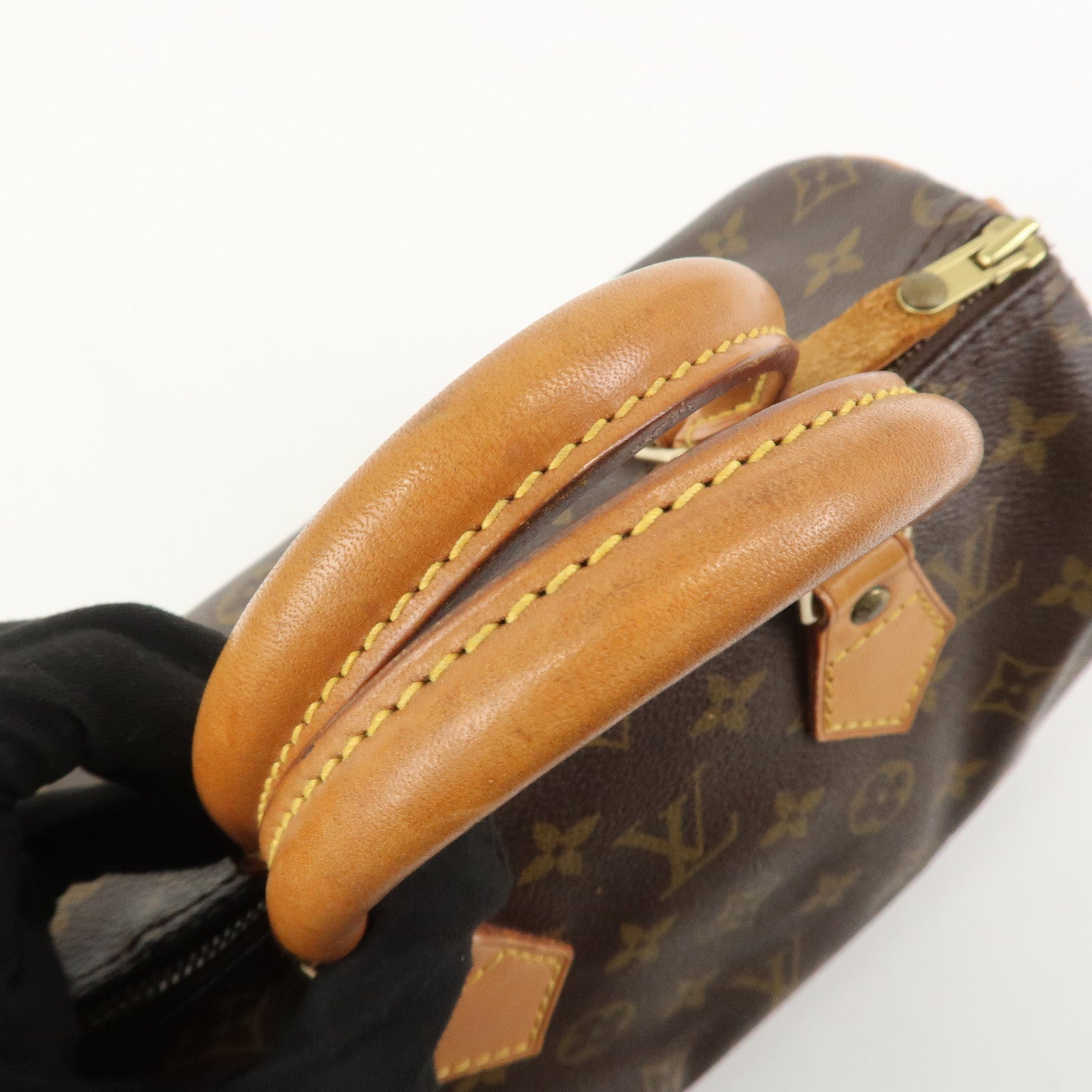 Louis Vuitton Monogram Speedy 25 Boston Bag Hand Bag Brown M41528