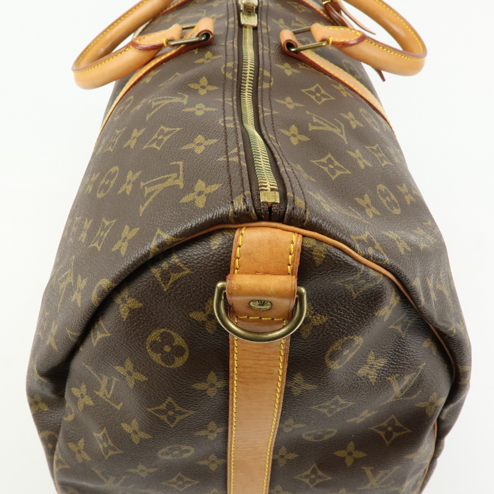 Louis Vuitton Monogram Keep All Bandouliere 55 Boston Bag M41414