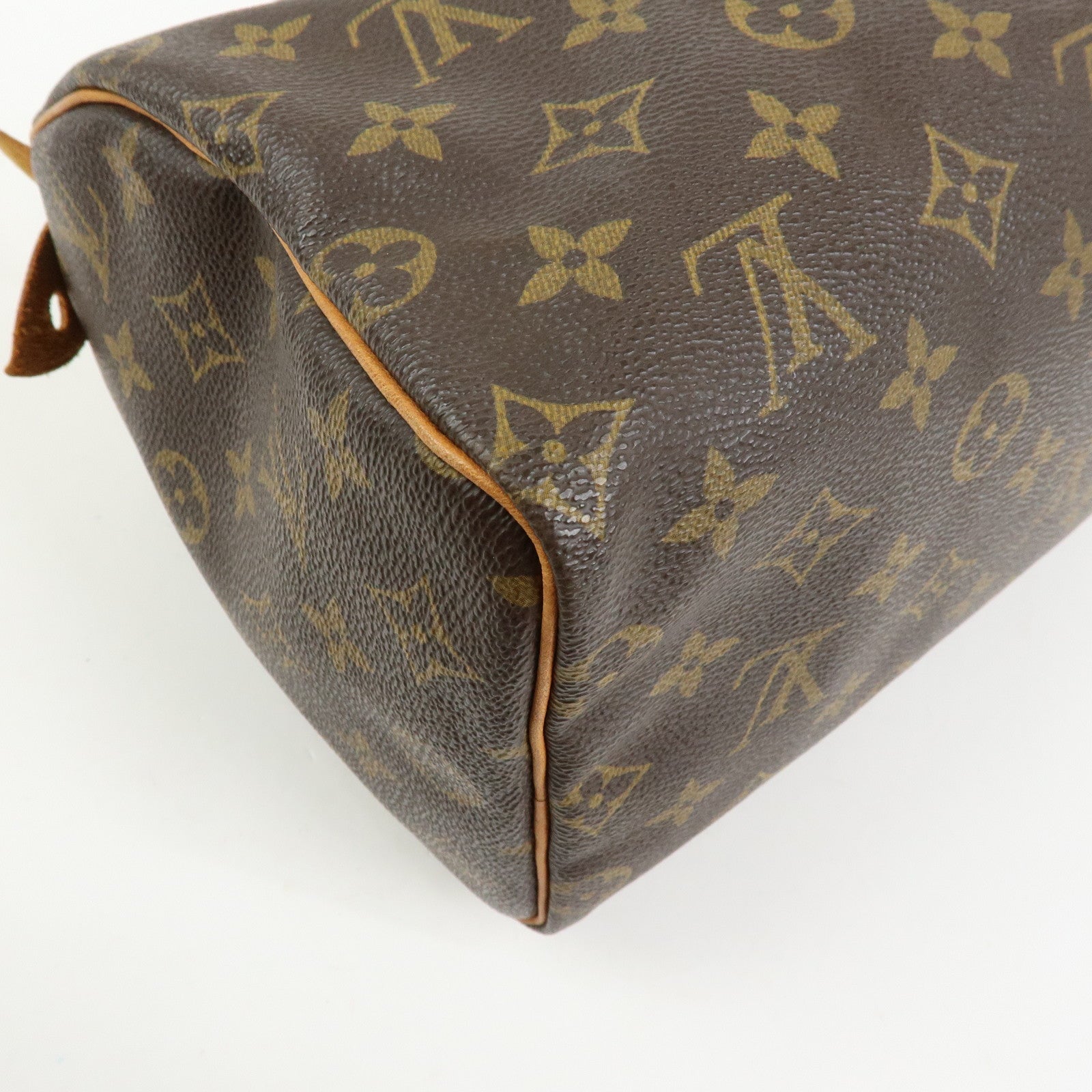 Louis Vuitton Monogram Speedy 25 Boston Bag Hand Bag Brown M41528