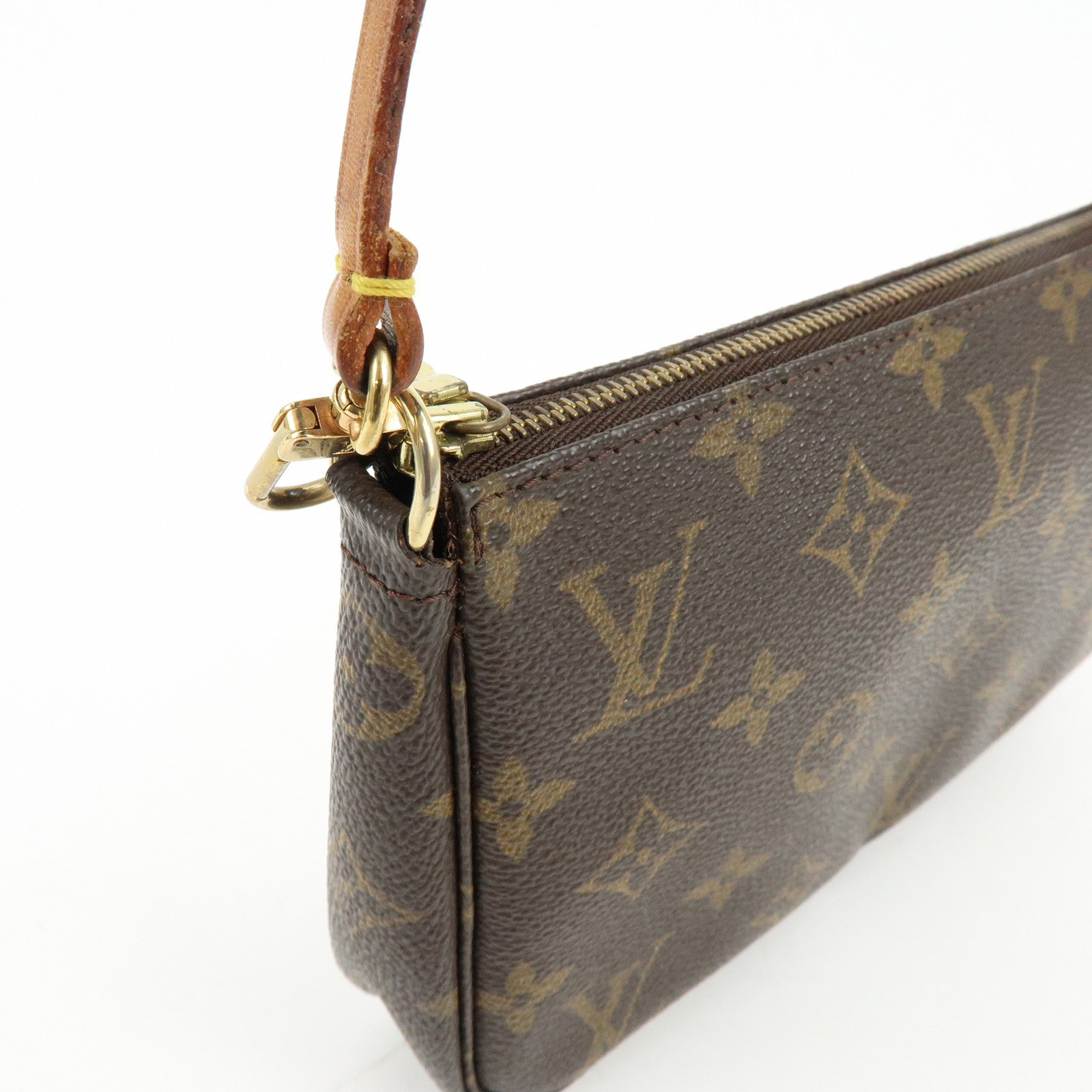 Louis Vuitton Monogram Pochette Accessoires Pouch Hand Bag M51980