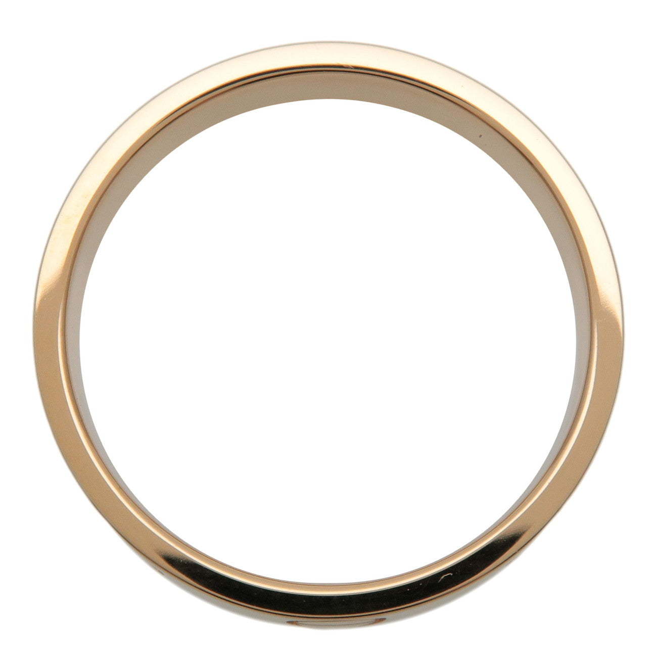 Cartier Mini Love Ring K18 750YG Yellow Gold #47 US4.5 B4085000