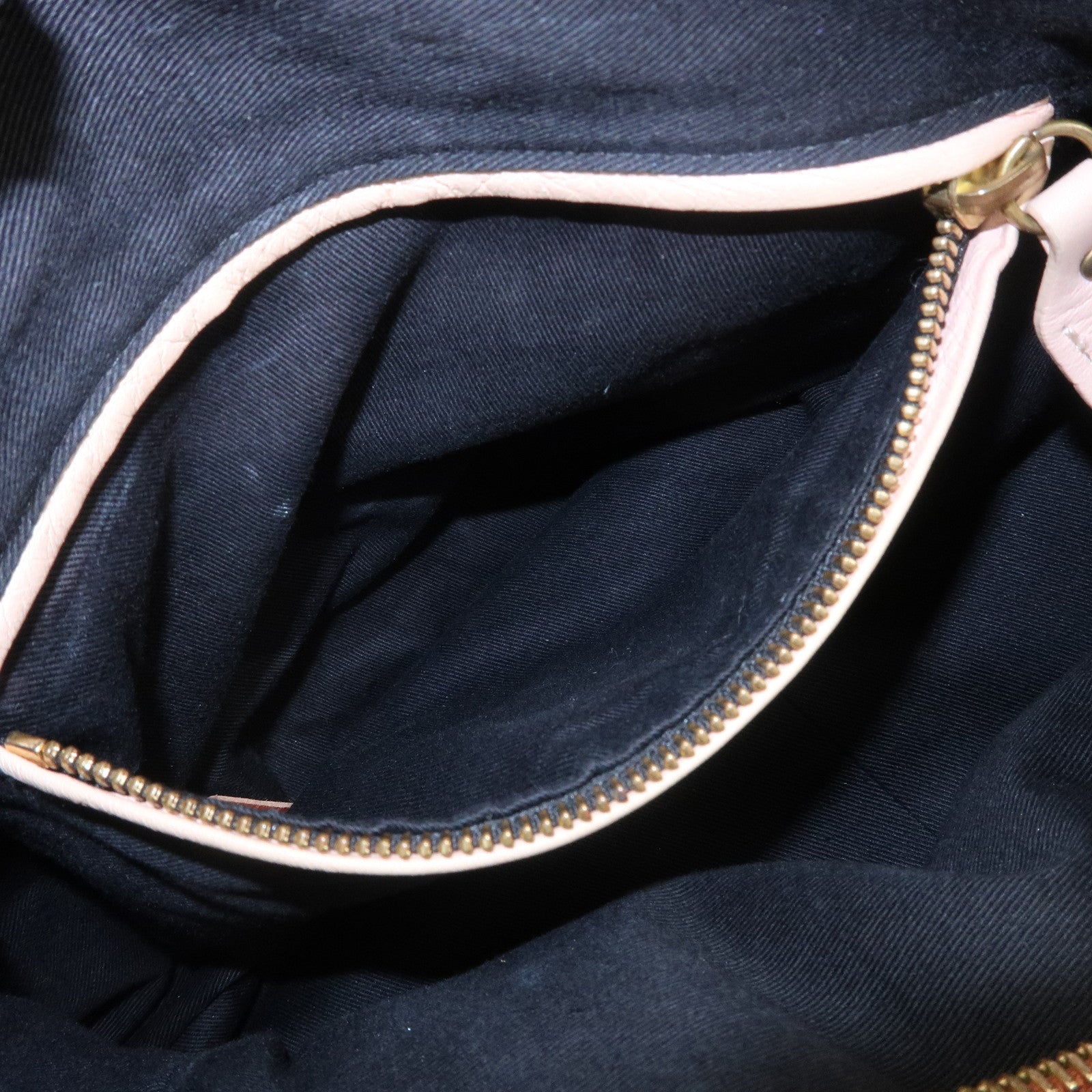 Chloe Paraty Leather 2Way Bag Shoulder Bag Hand Bag Brown