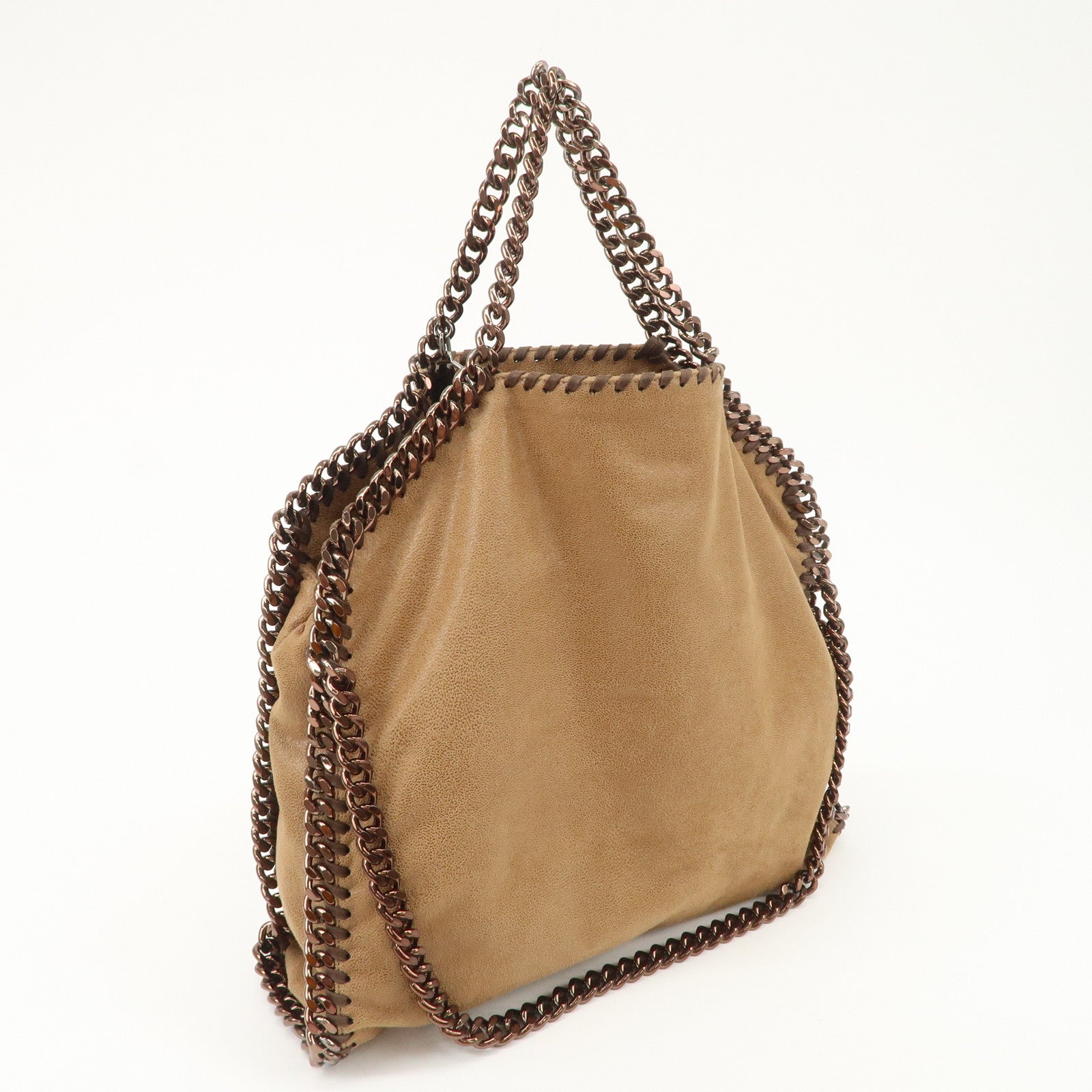 STELLA MCCARTNEY Polyester Falabella 2Way Bag Brown 234387