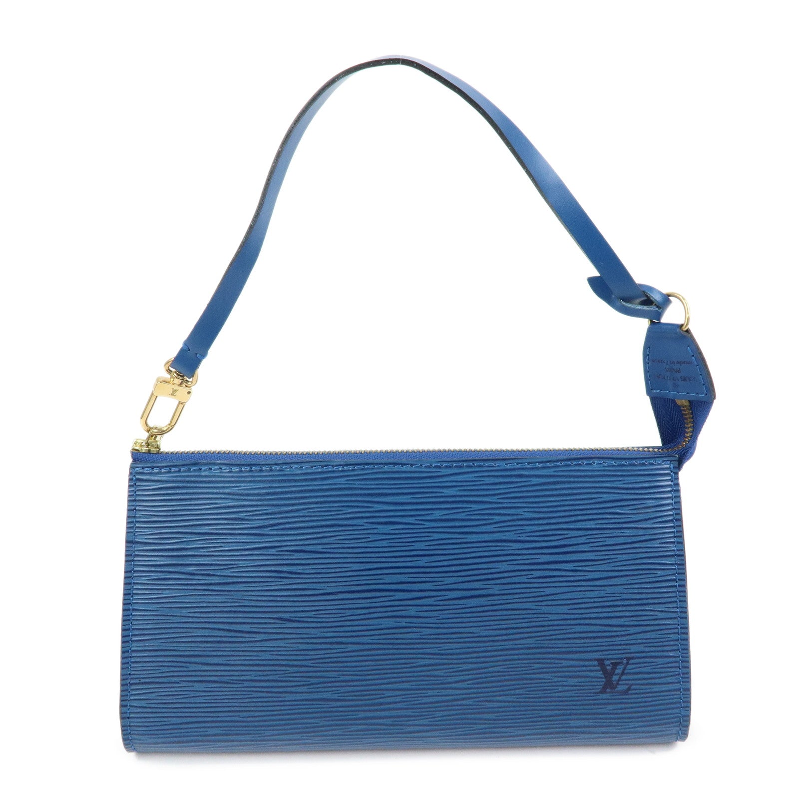 Louis Vuitton Epi Pochette Accessoires Pouch Toledo Blue M52945