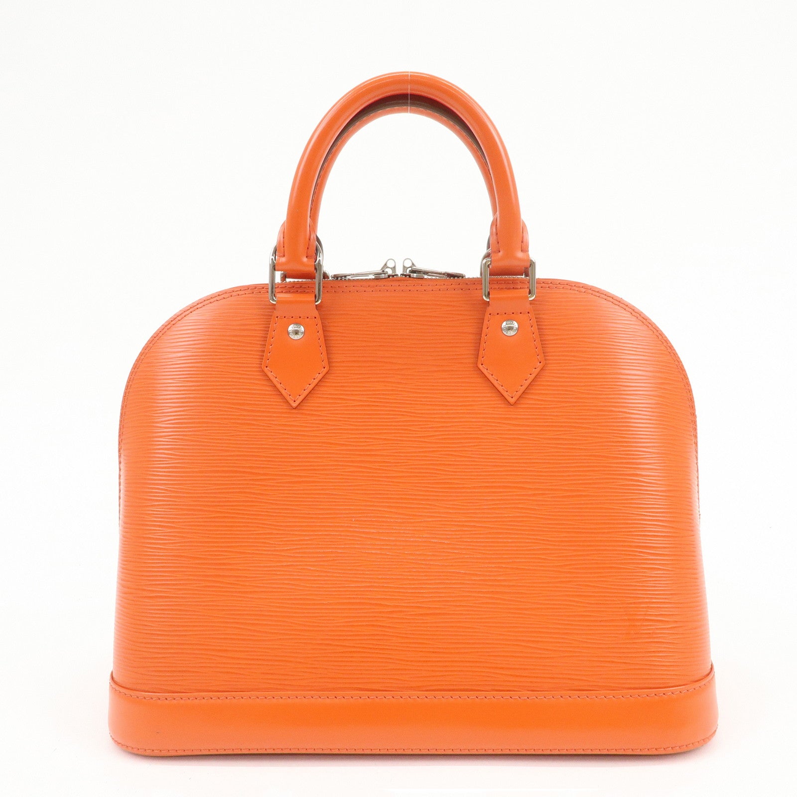Louis Vuitton Epi Alma PM Hand Bag Pimont Orange M40623