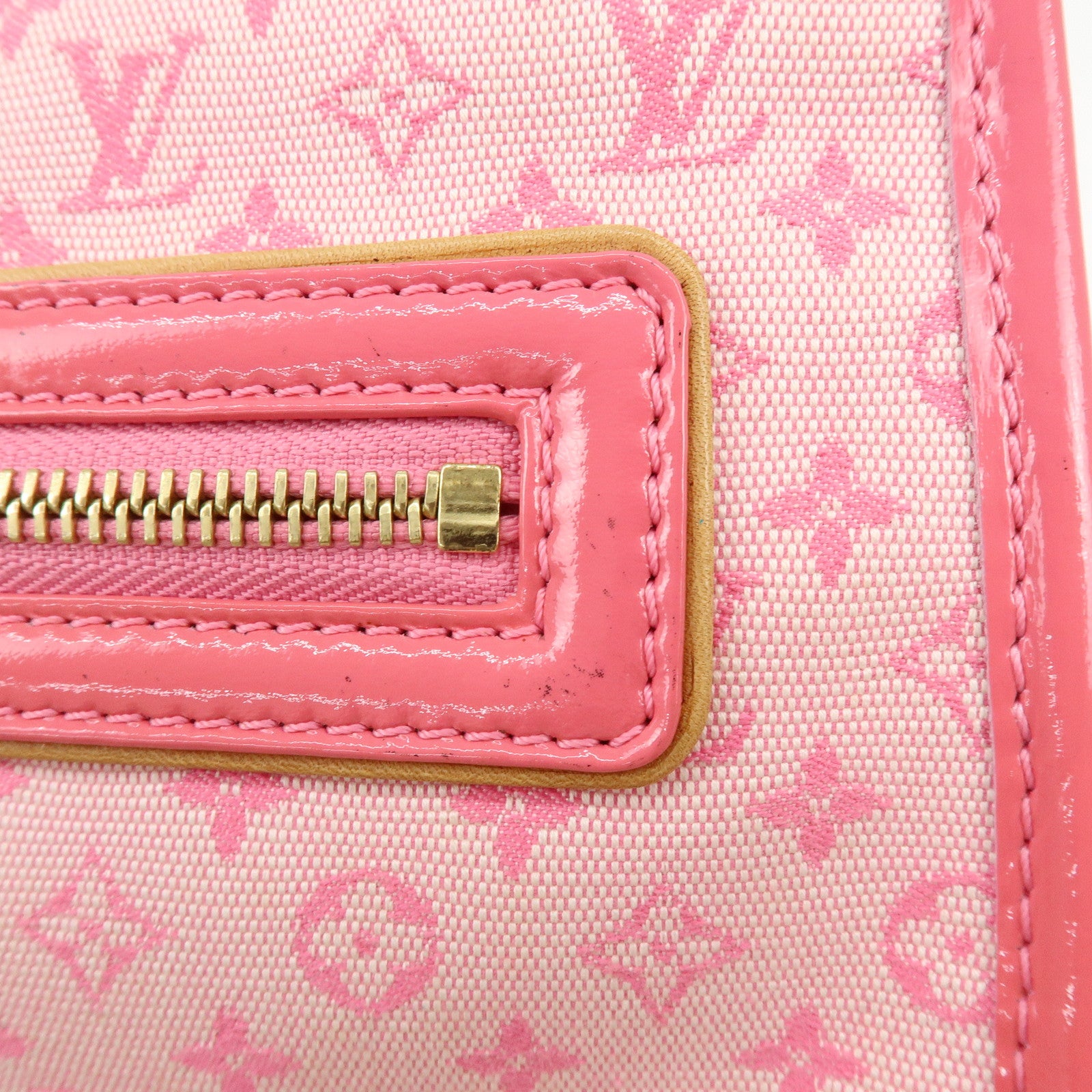 Louis Vuitton Monogram Mini Sac Catherine Hand Bag Pink M92930