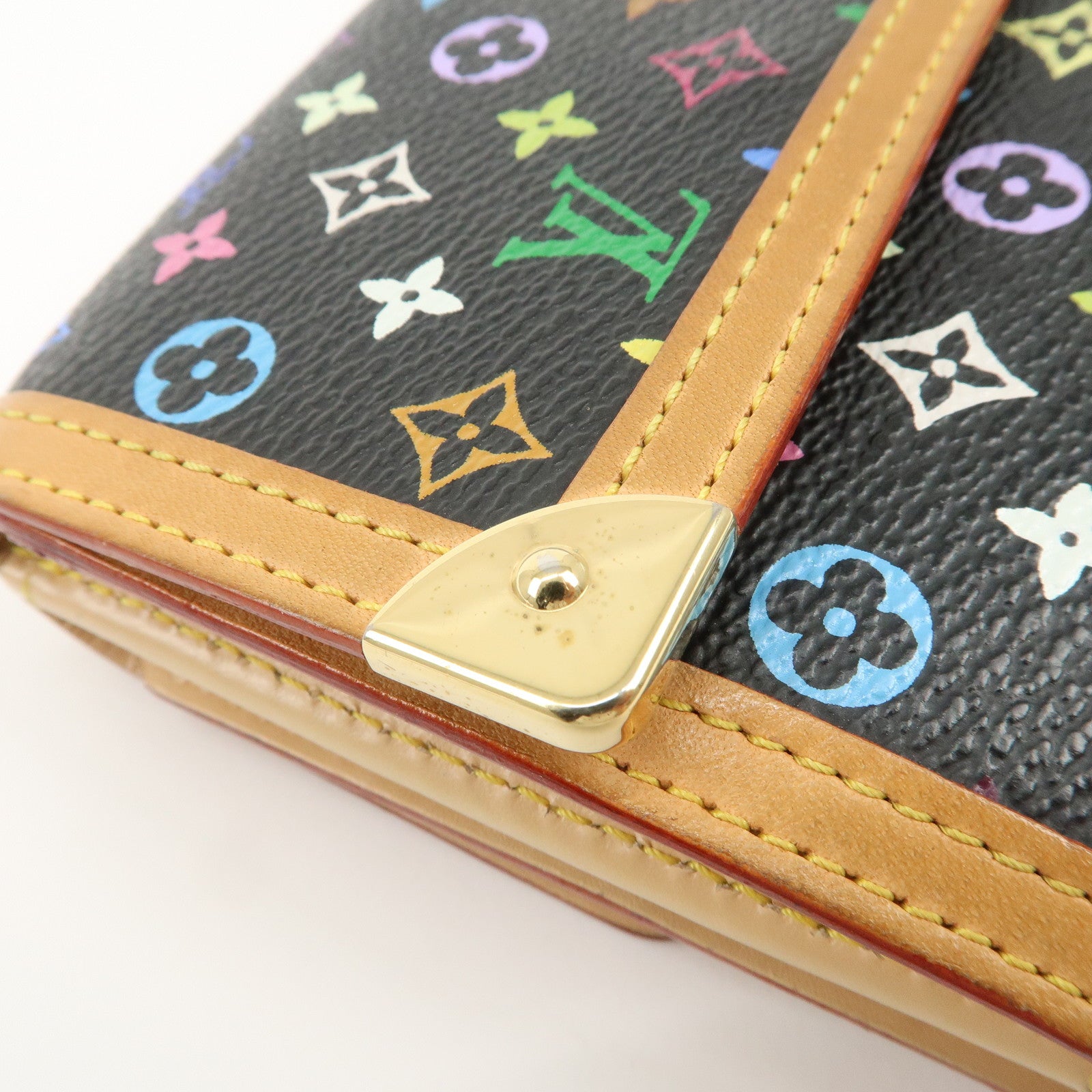 Louis Vuitton Monogram Porte Monnaie Billets Carte Credit M92984 Used