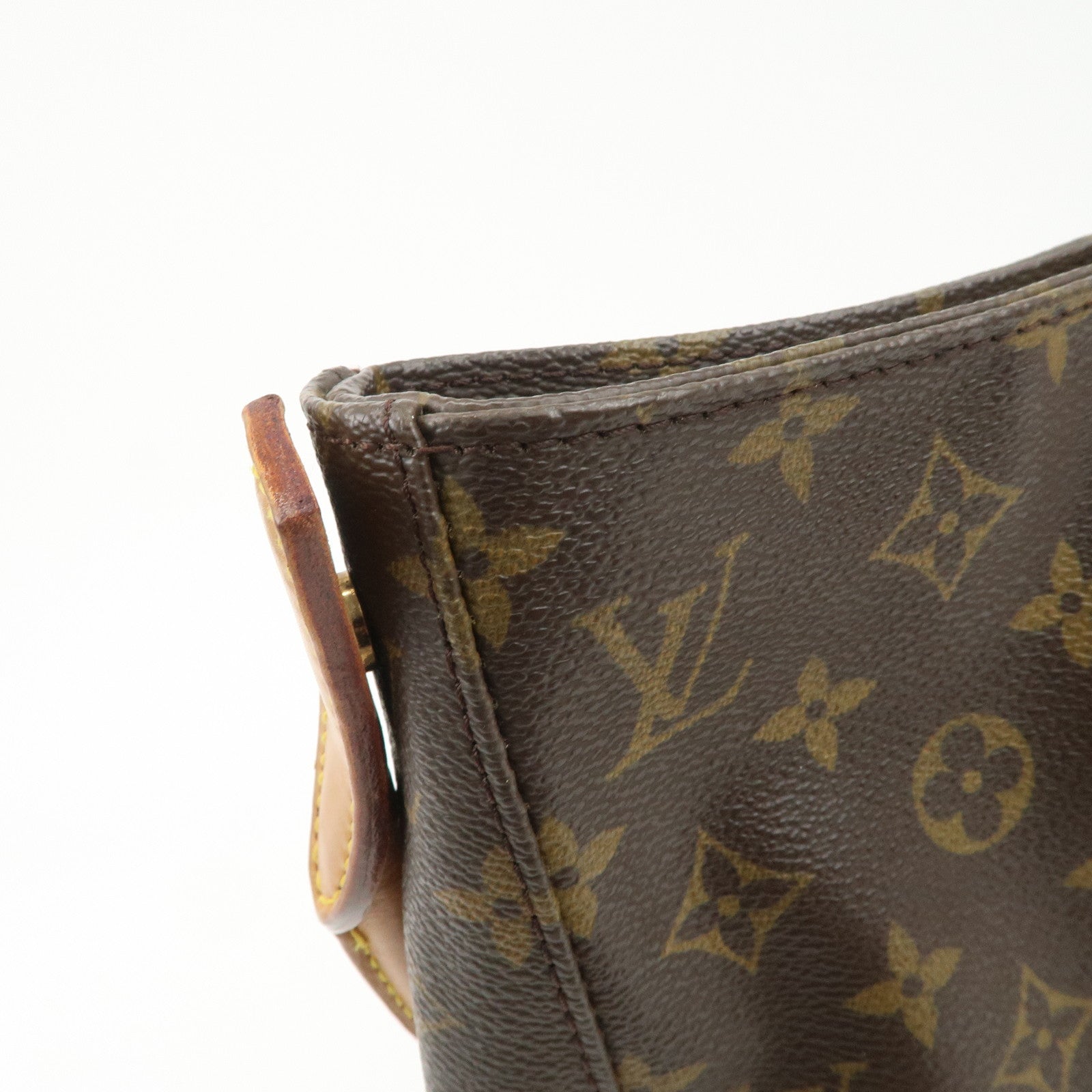 Louis Vuitton Monogram Looping GM Shoulder Bag Brown M51145