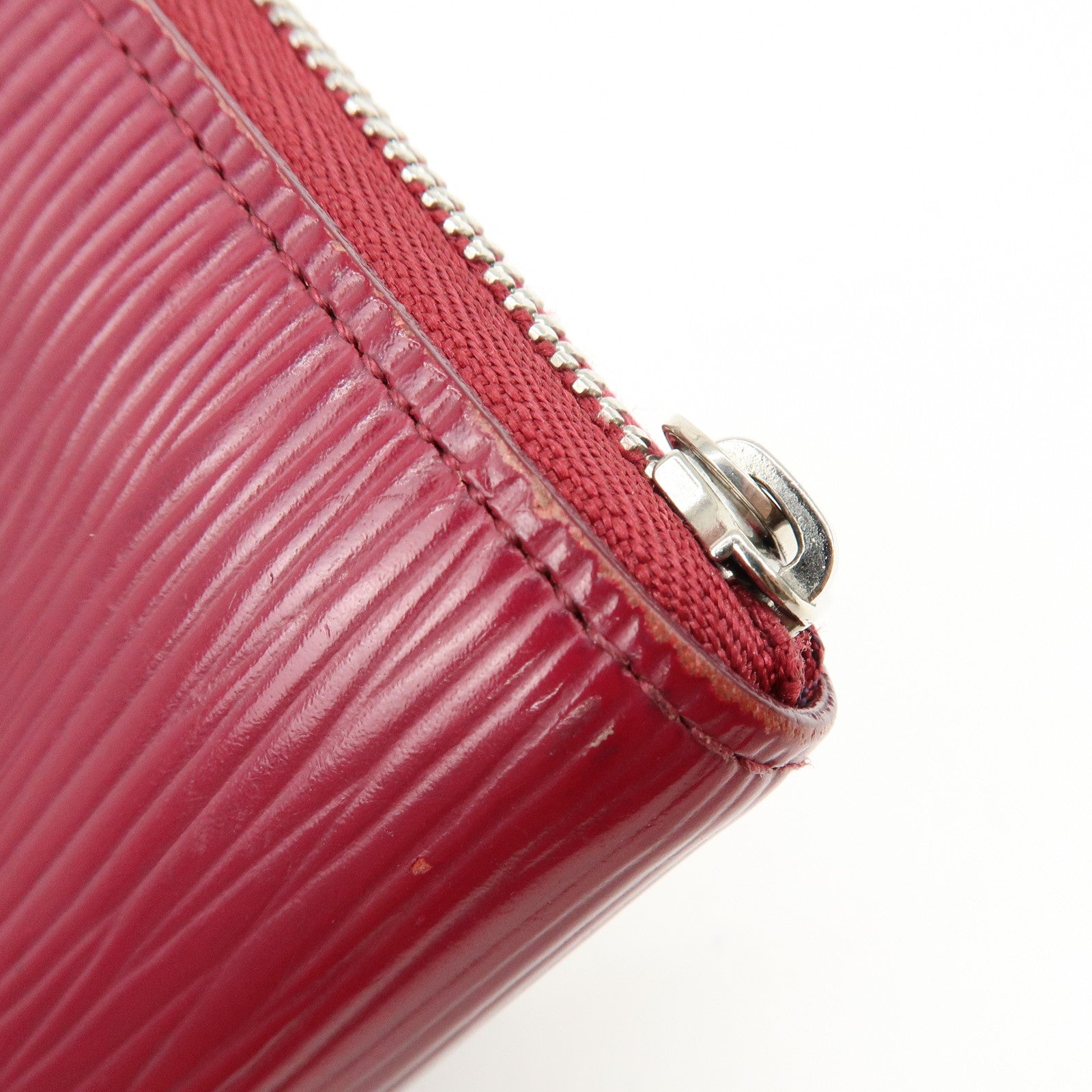 Louis Vuitton Epi Zippy Coin Purse Coin Case Fuchsia M60383