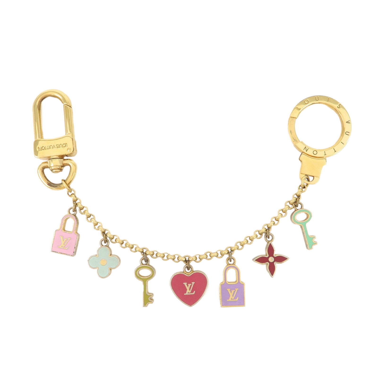Louis Vuitton Monogram Porte Cles Chaine Pretty Bag Charm M66131
