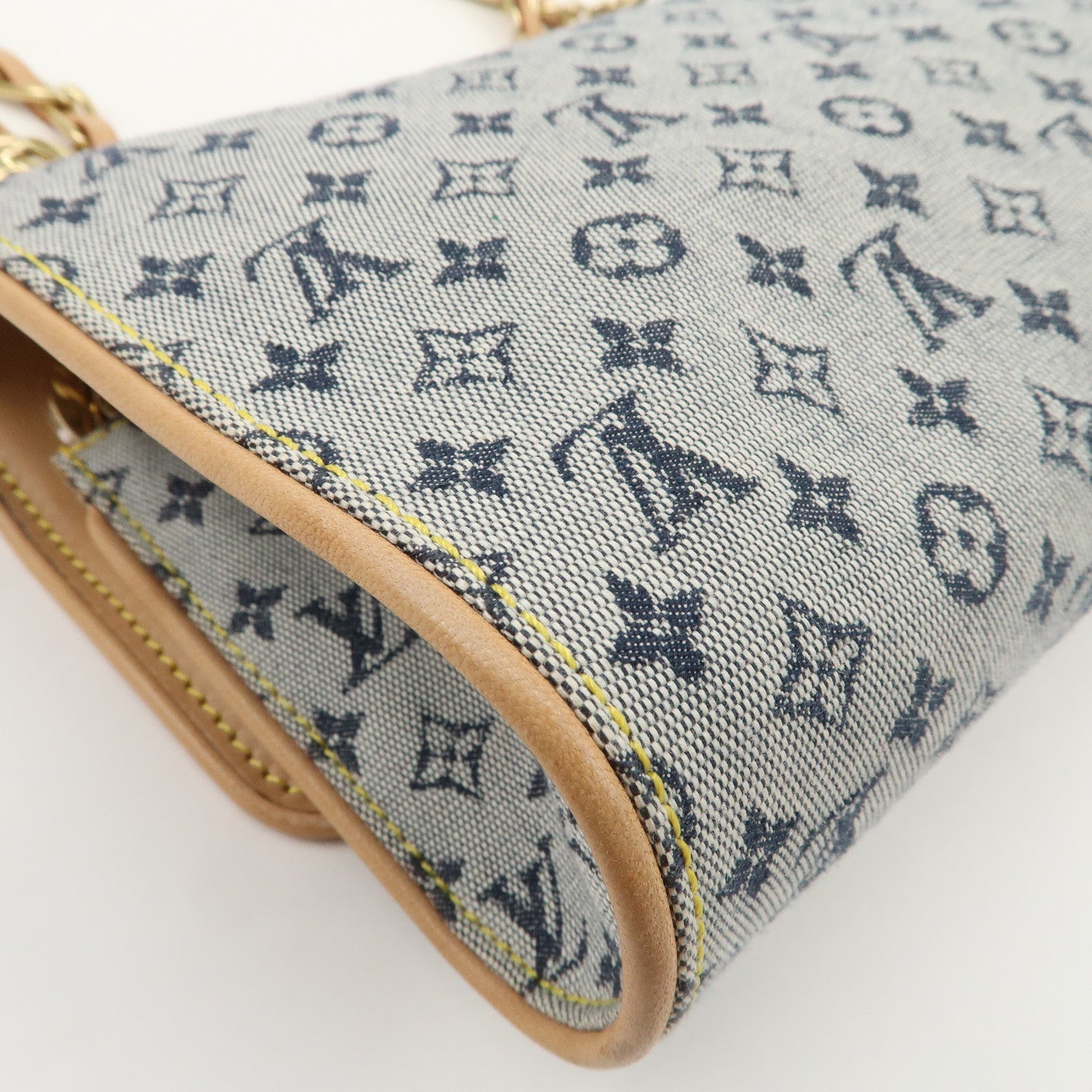 Louis Vuitton Monogram Mini Camille Shoulder Bag Blue M92002