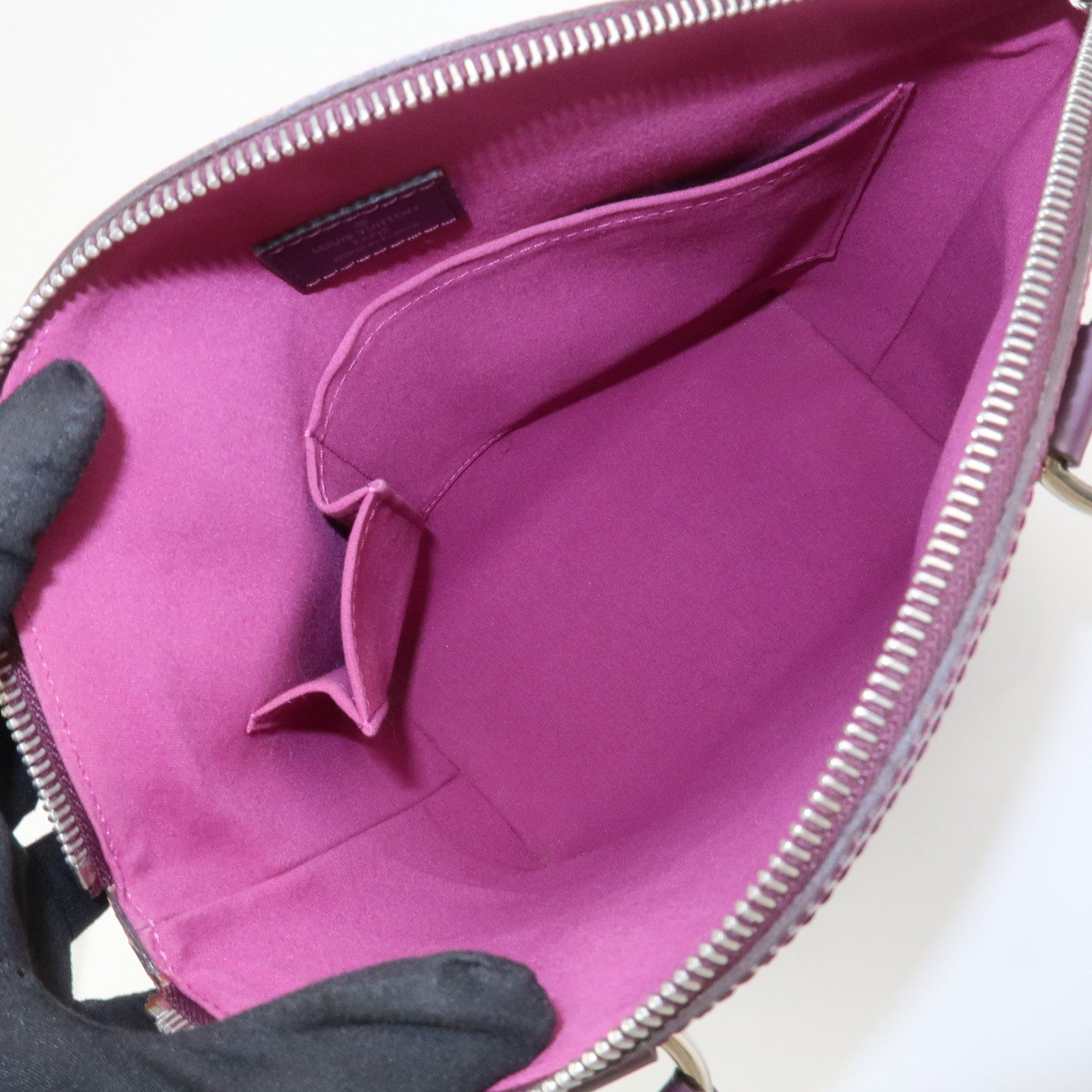 Louis Vuitton Epi Lockit PM Tote Bag Hand Bag Cassis M4229K