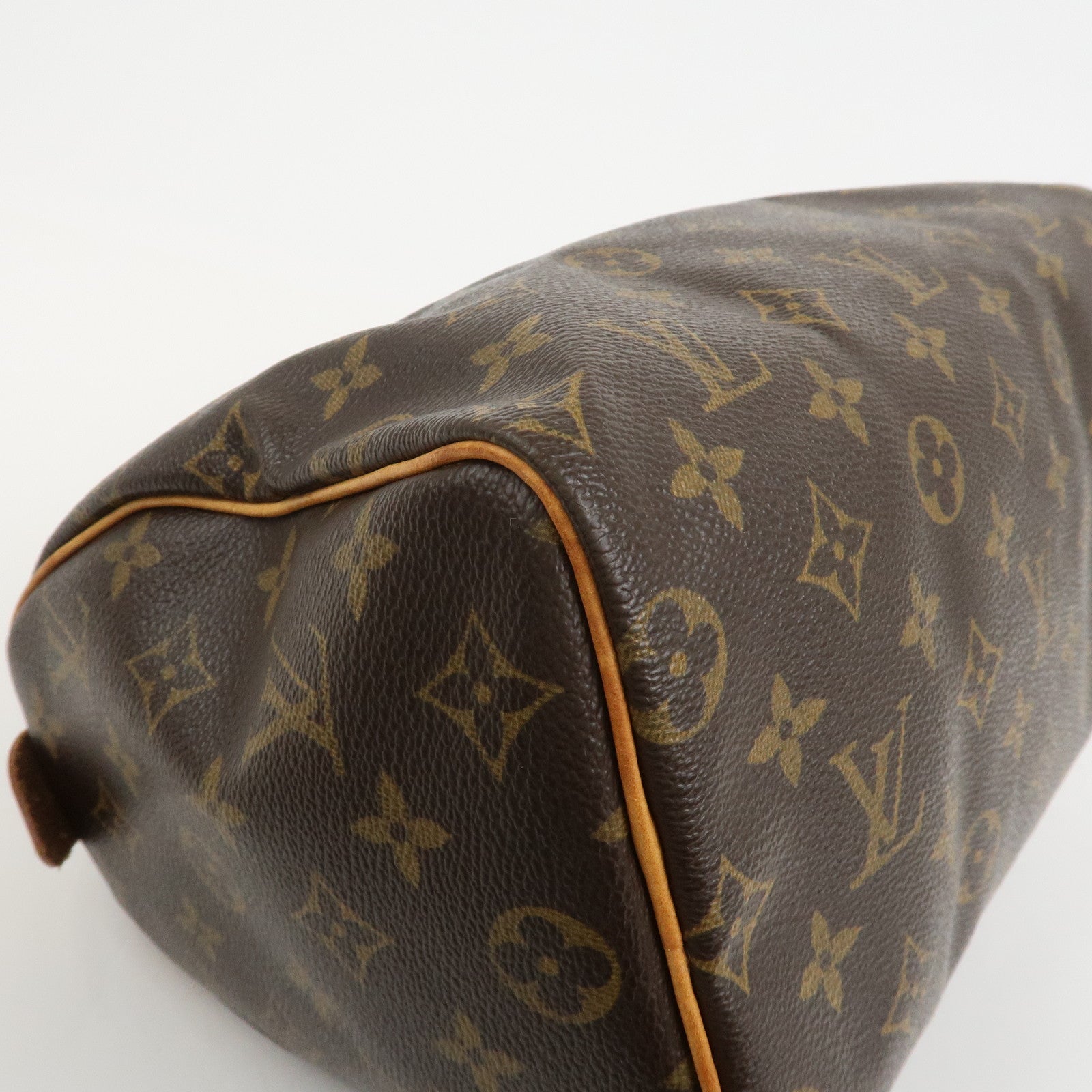 Louis Vuitton Monogram Speedy 25 Boston Bag Hand Bag Brown M41528