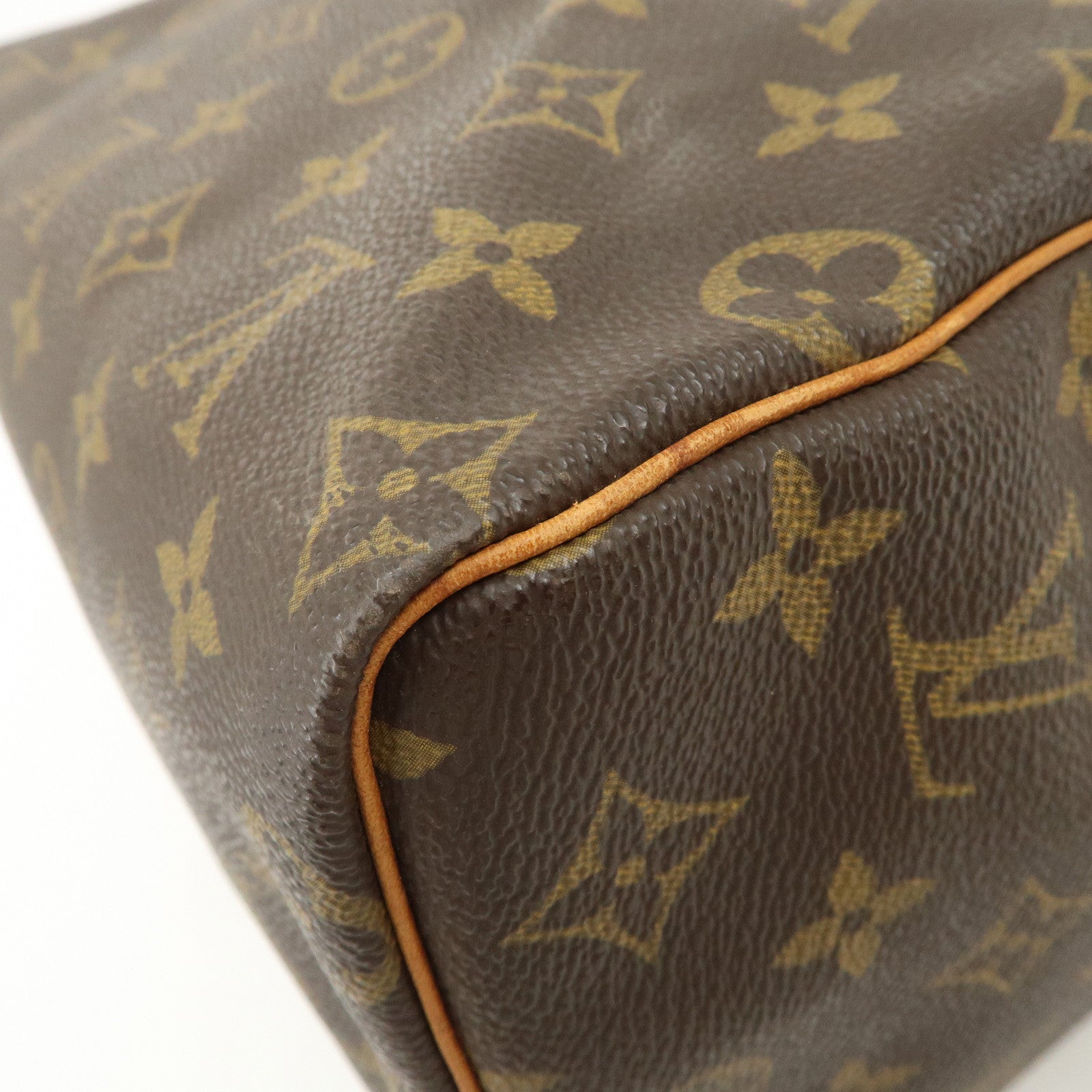 Louis Vuitton Monogram Speedy 25 Boston Bag Hand Bag Brown M41528