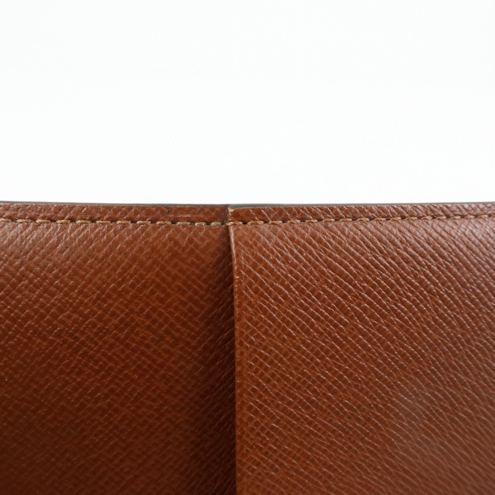 Louis Vuitton Monogram Agenda GM Planner Cover Brown R20106