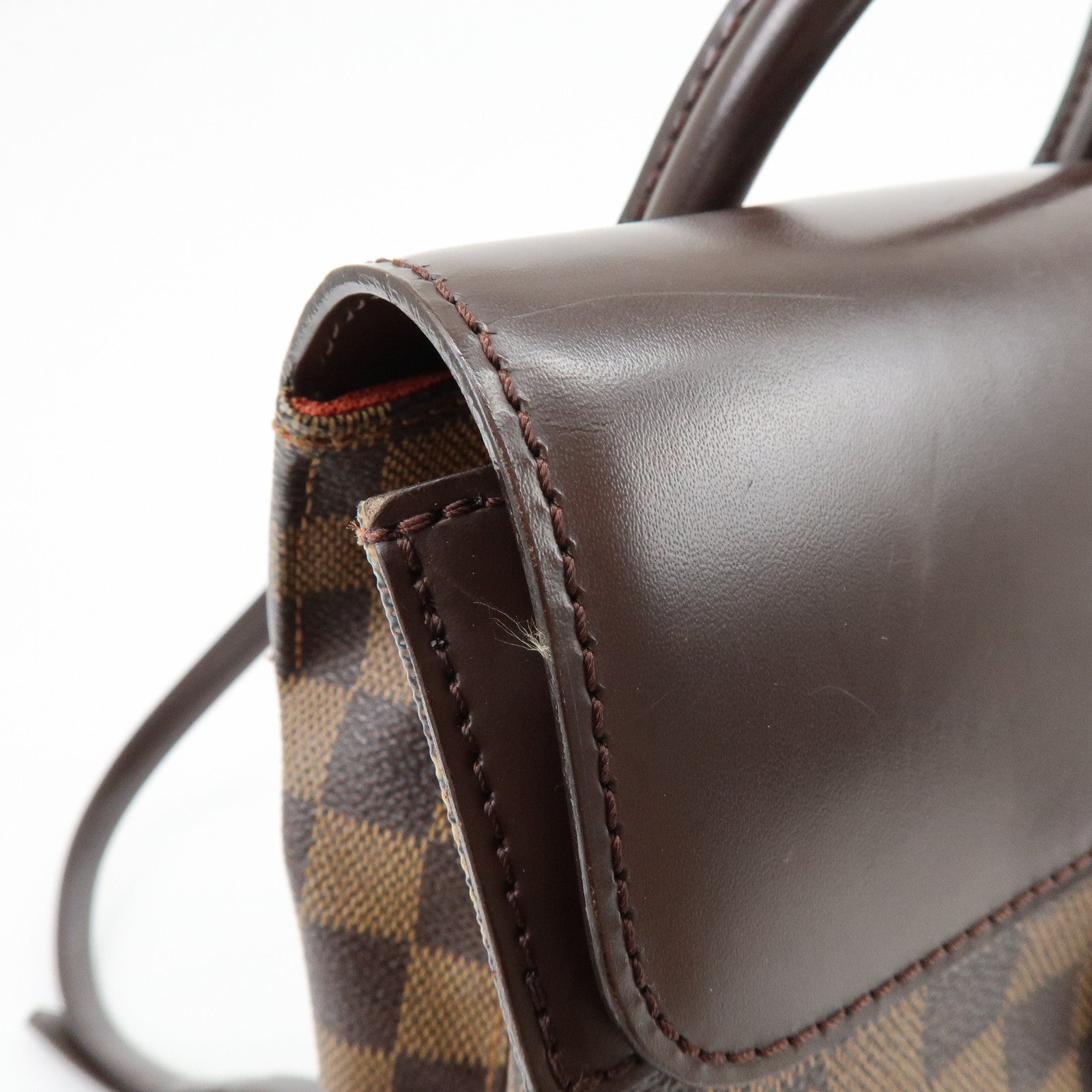 Louis Vuitton Damier Ebene Soho Backpack Rucksack Brown N51132