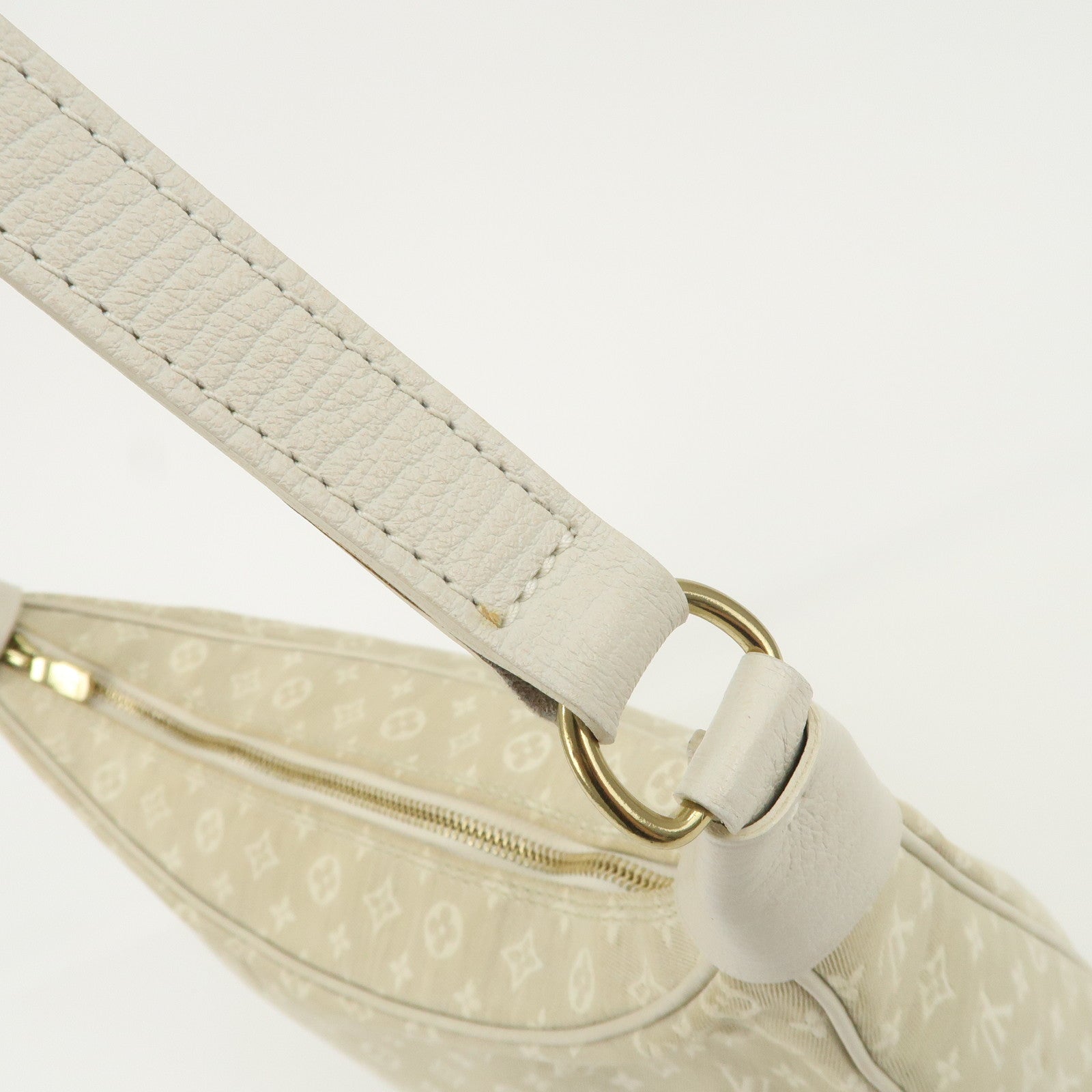 Louis Vuitton Monogram Mini Lin Boulogne Hand Bag Dune M95317