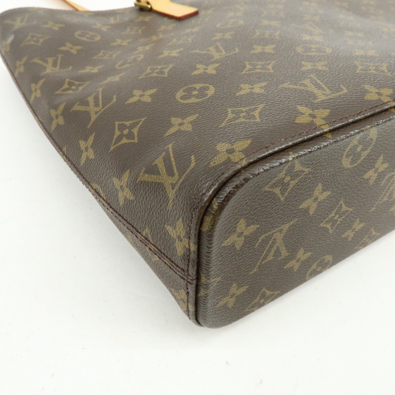 Louis Vuitton Monogram Luco Tote Bag Shoulder Bag Brown M51155