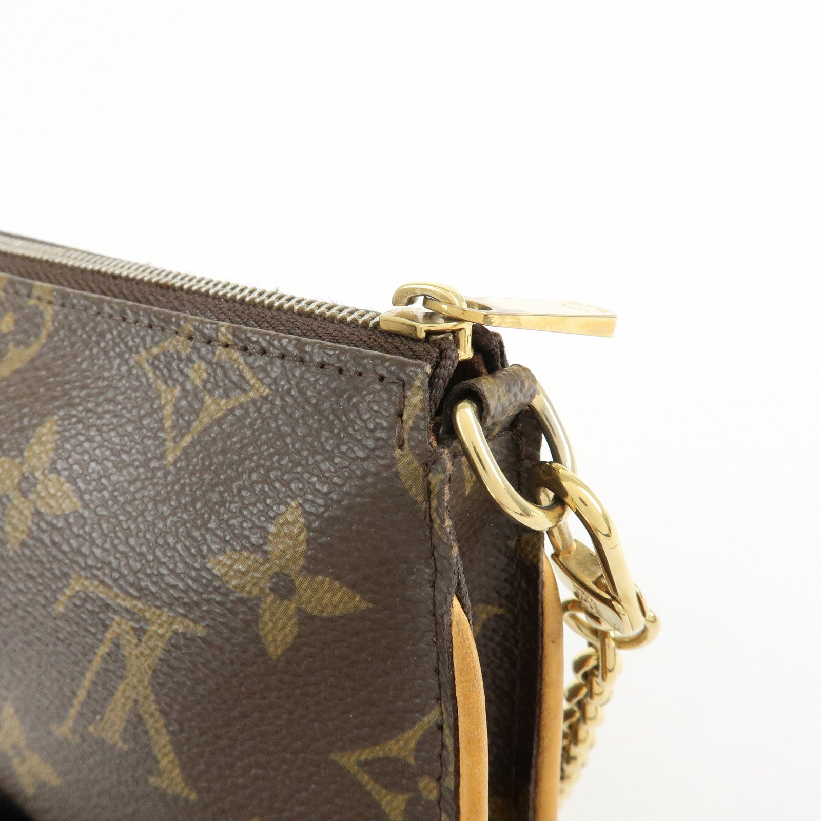 Louis Vuitton Monogram Sophie 2Way Chain Shoulder Bag Brown M40158