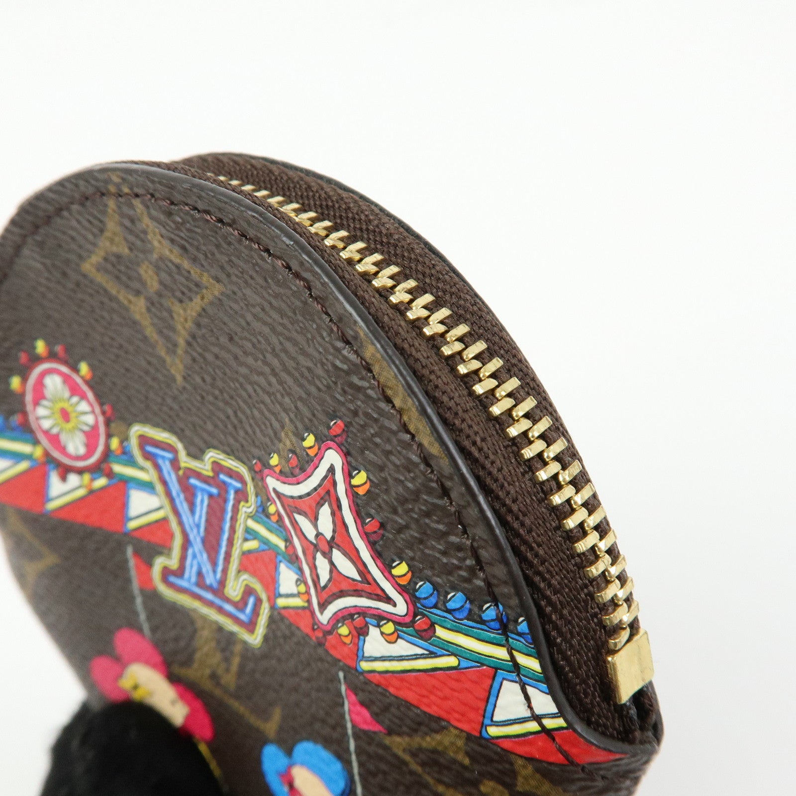 Louis Vuitton Monogram Porte Monnaie Rond Vivienne M69749