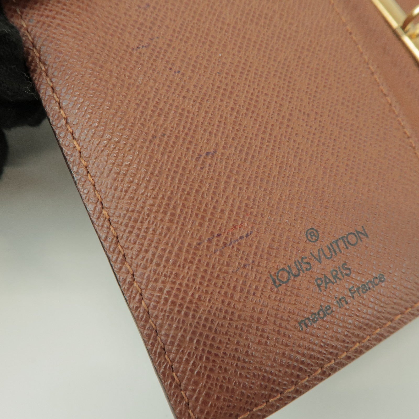 Louis Vuitton Monogram Agenda PM Planner Cover Brown R20005