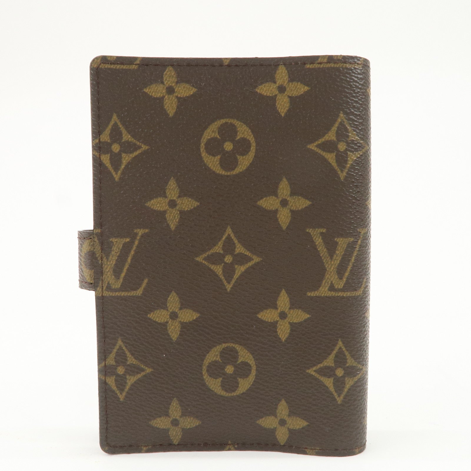 Louis Vuitton Monogram Agenda PM Planner Cover Brown R20005