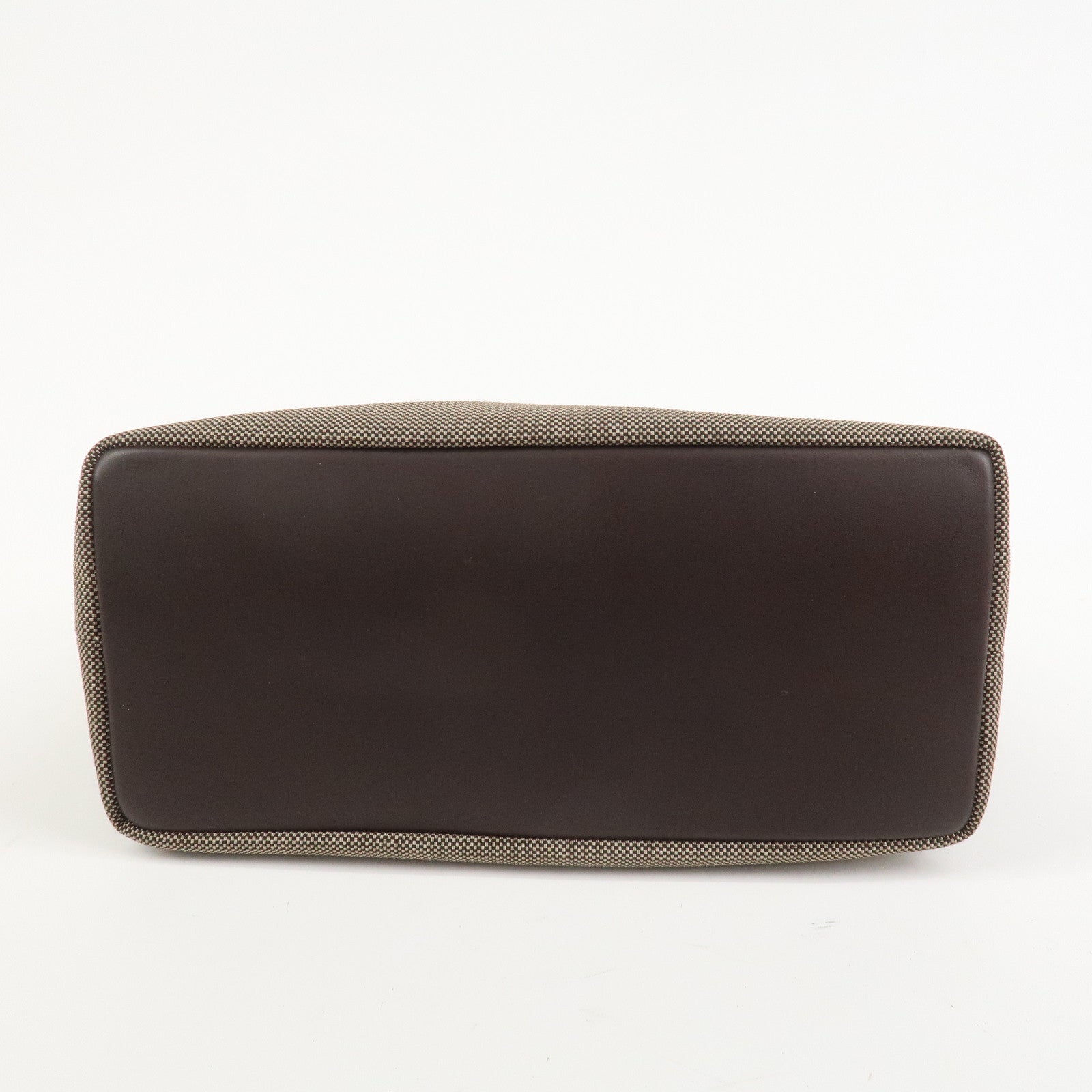 Ferragamo Canvas 2Way Bag Hand Bag Shoulder Bag Brown