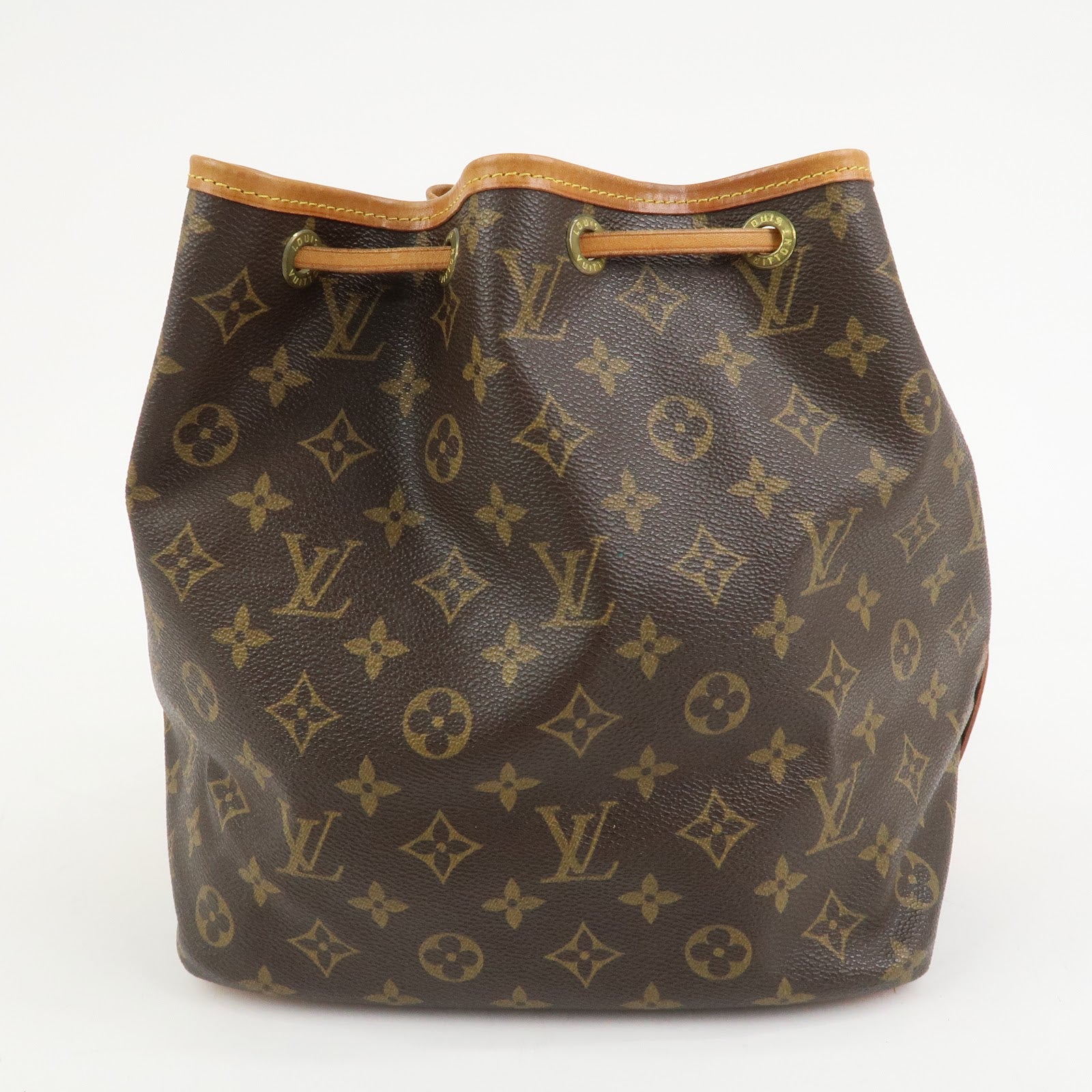 Louis Vuitton Monogram Petit Noe Shoulder Bag Brown M42226