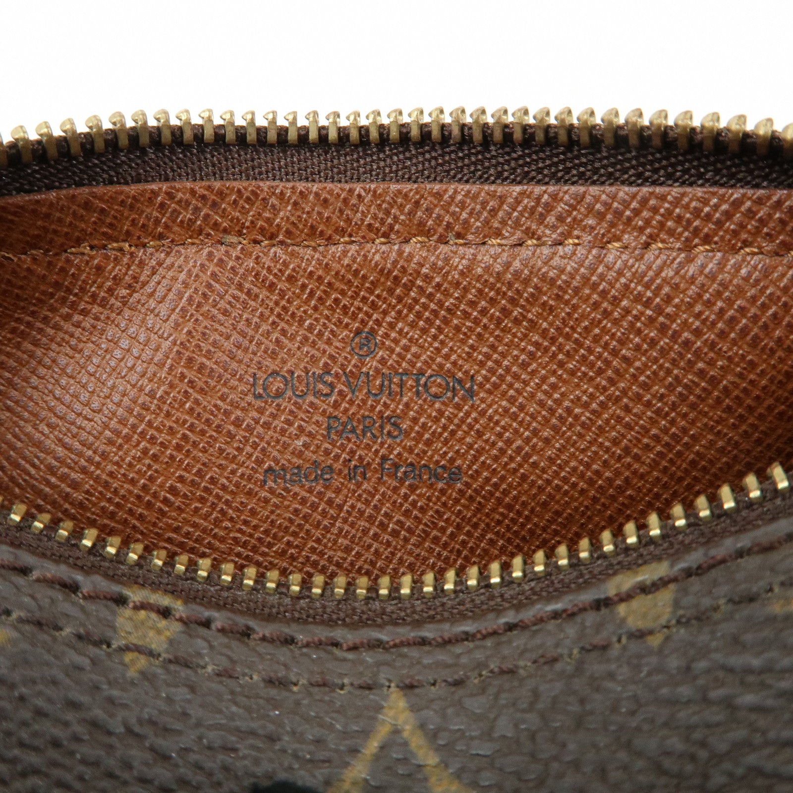 Louis Vuitton Monogram Set of 2 Pouch for Papillon Bag Brown Used