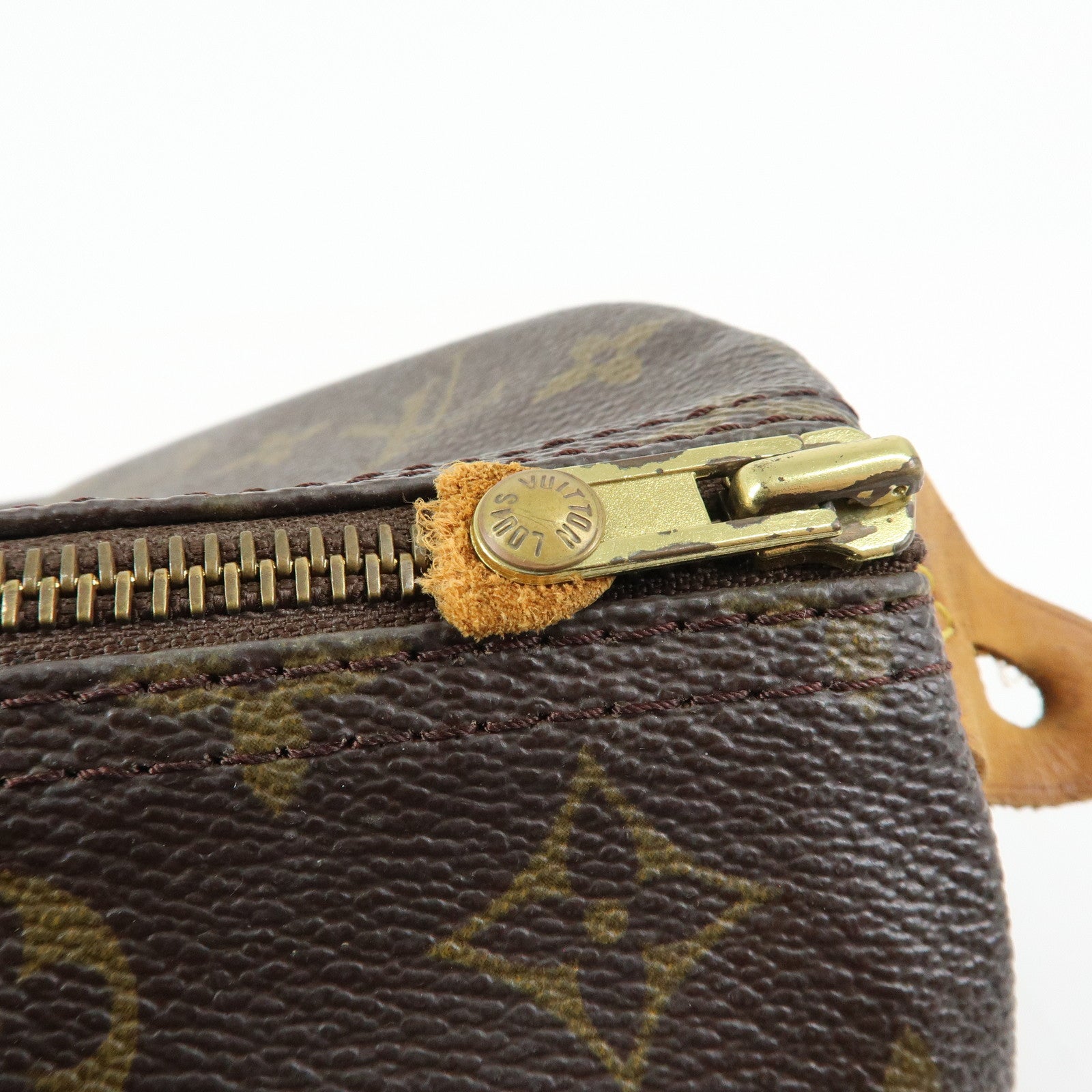 Louis Vuitton Monogram Speedy 30 Boston Bag Hand Bag Brown M41526