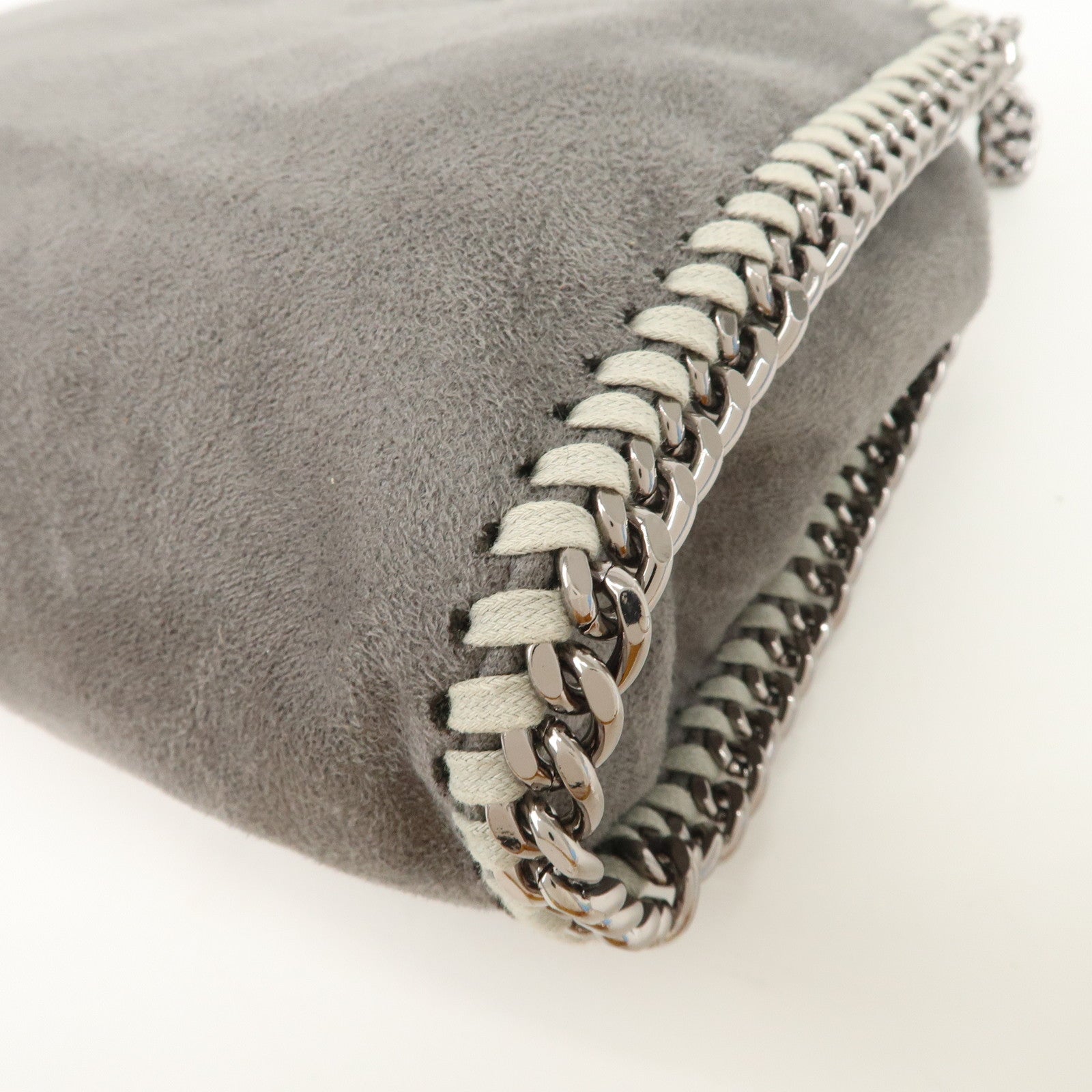 STELLA MCCARTNEY Polyester Falabella 2Way Bag Gray 371223