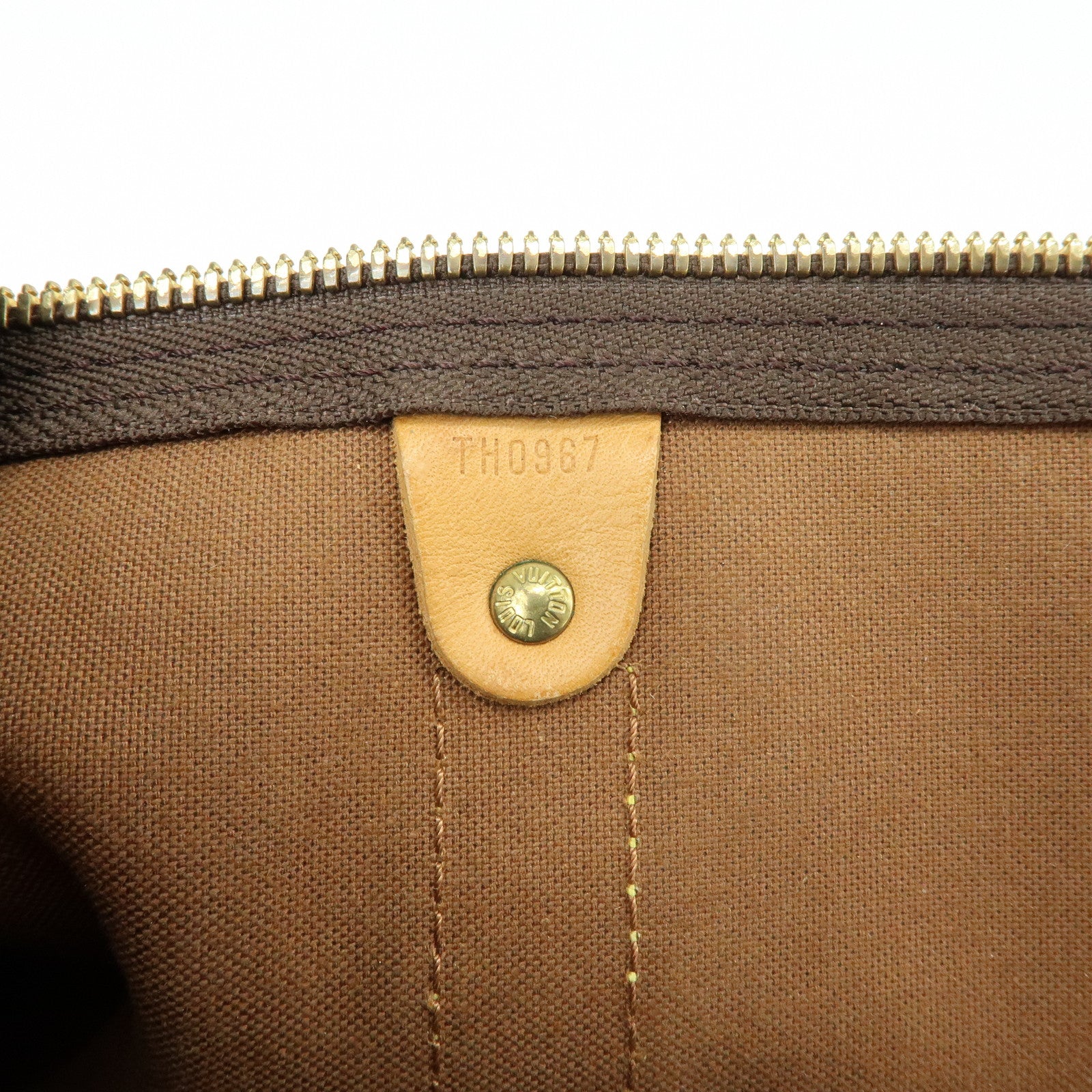 Louis Vuitton Monogram Keep All Bandouliere 50 Boston Bag M41416