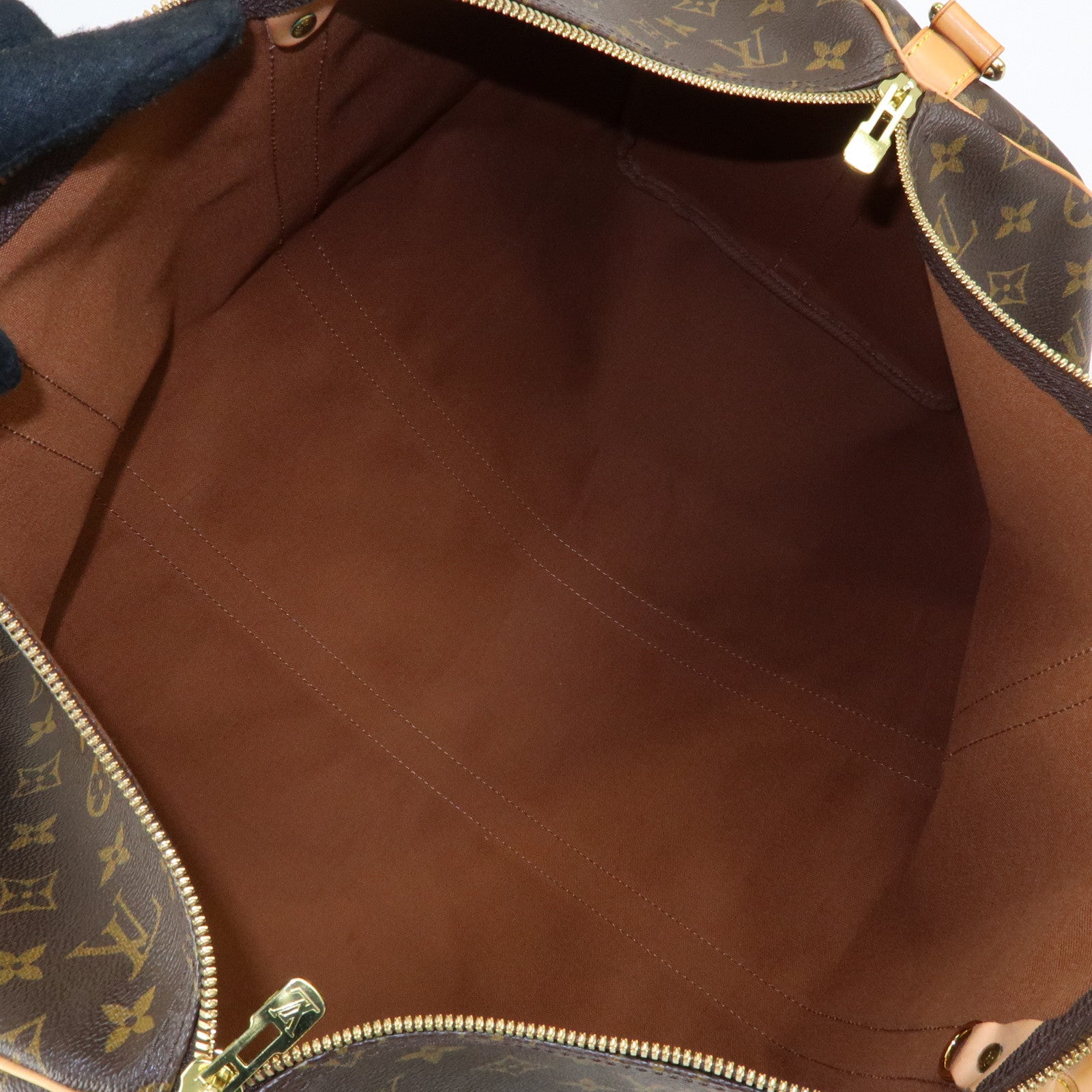 Louis Vuitton Monogram Keep All Bandouliere 55 Boston Bag M41414