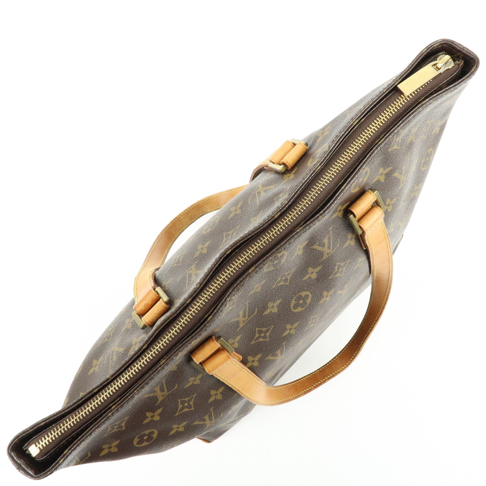 Louis Vuitton Monogram Cabas Mezzo Tote Bag Shoulder Bag M51151