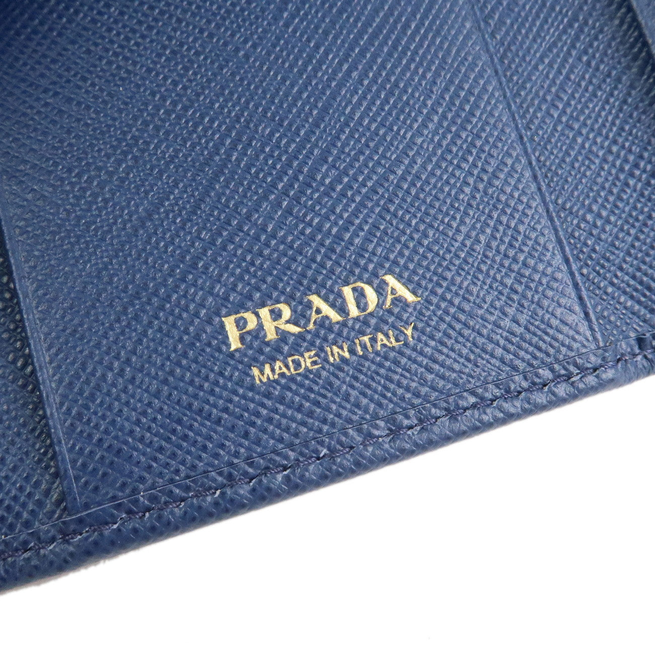 PRADA - Saffiano Leather Blue 1PG222