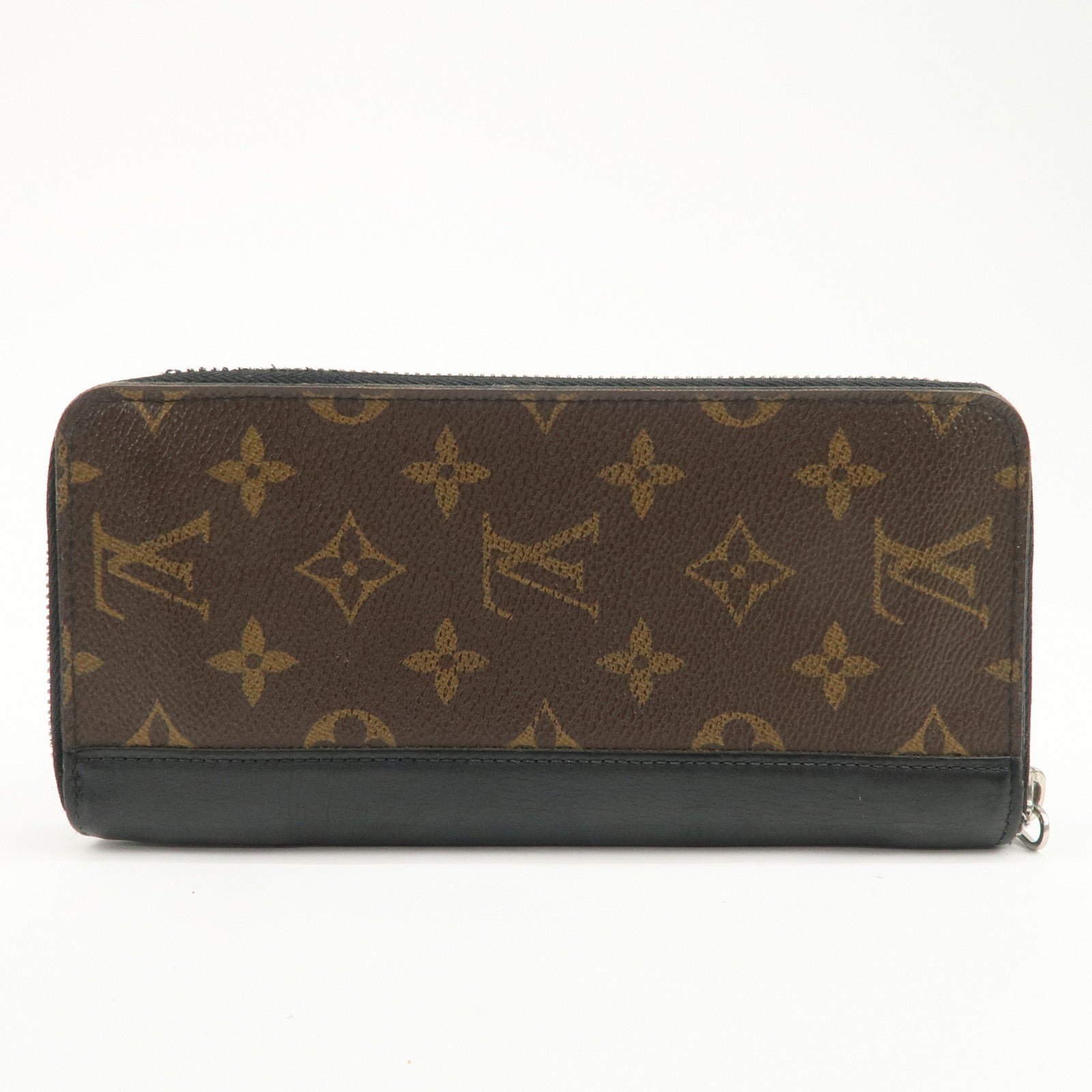 Louis Vuitton Monogram Macassar Zippy Wallet Vertical M60109