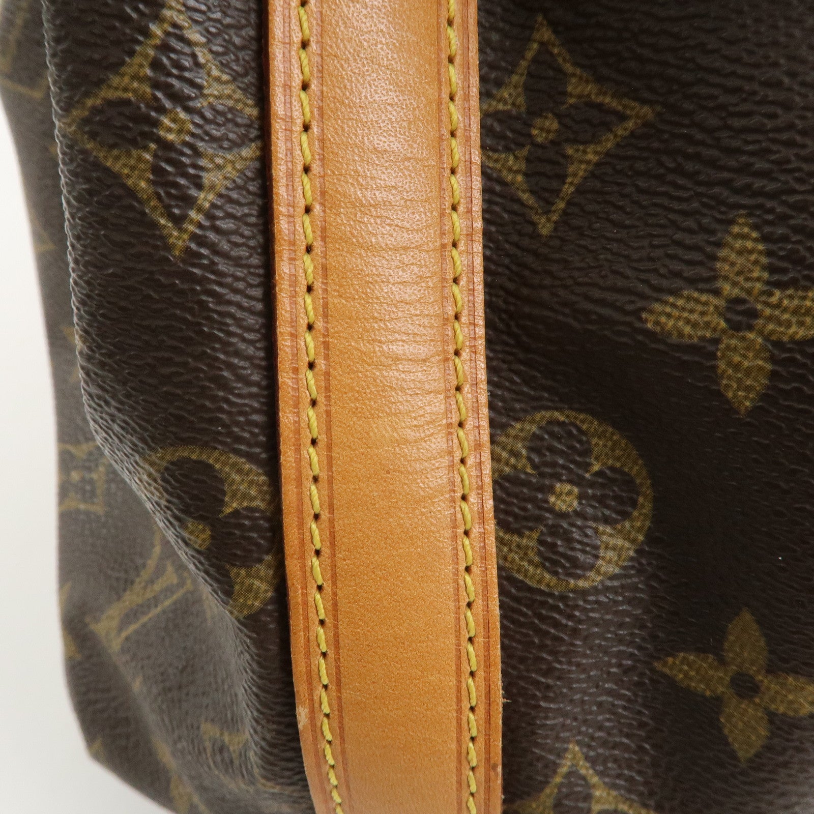 Louis Vuitton Monogram Petit Noe Shoulder Bag Brown M42226
