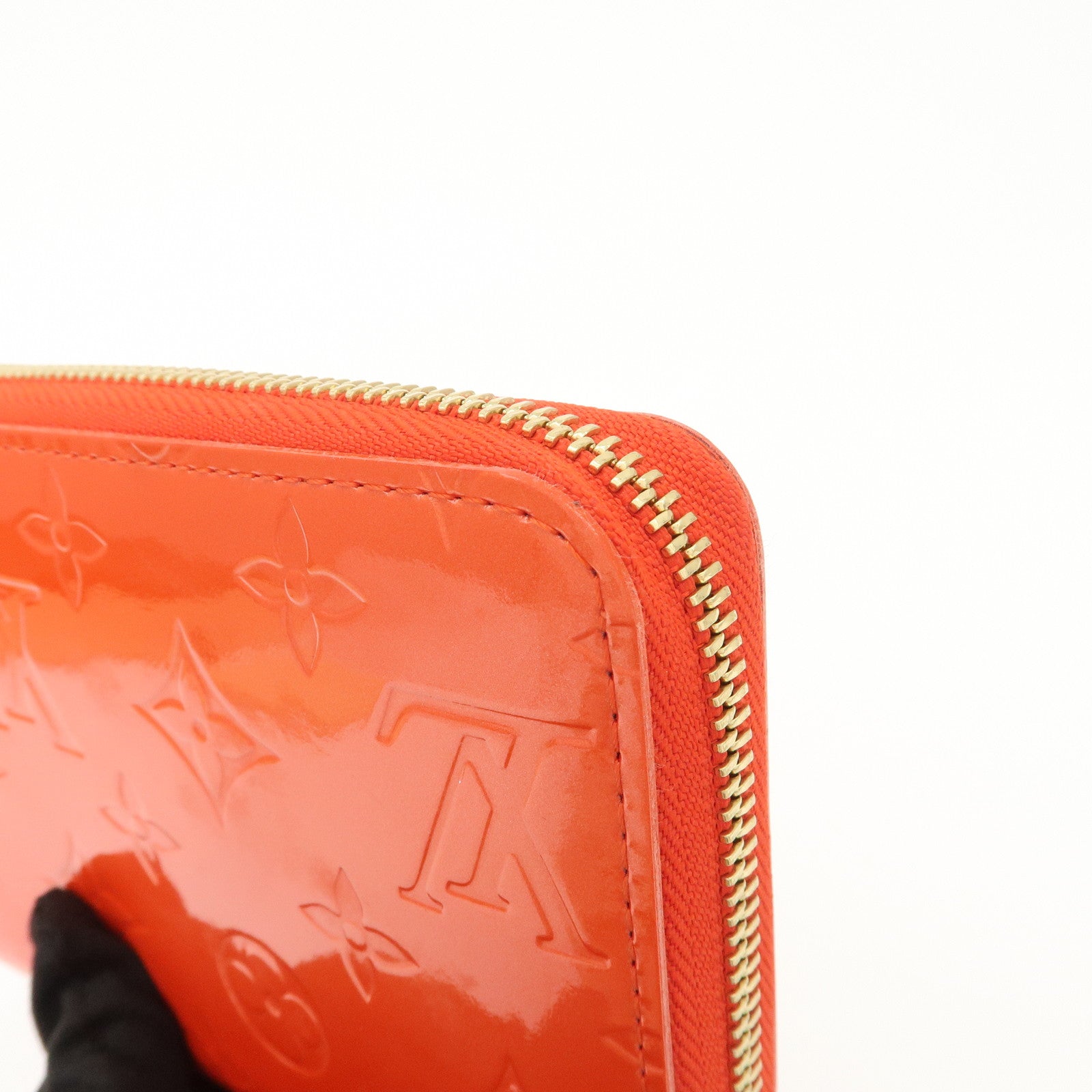 Louis Vuitton Monogram Vernis Leather Round Zippy Wallet M93724 Used