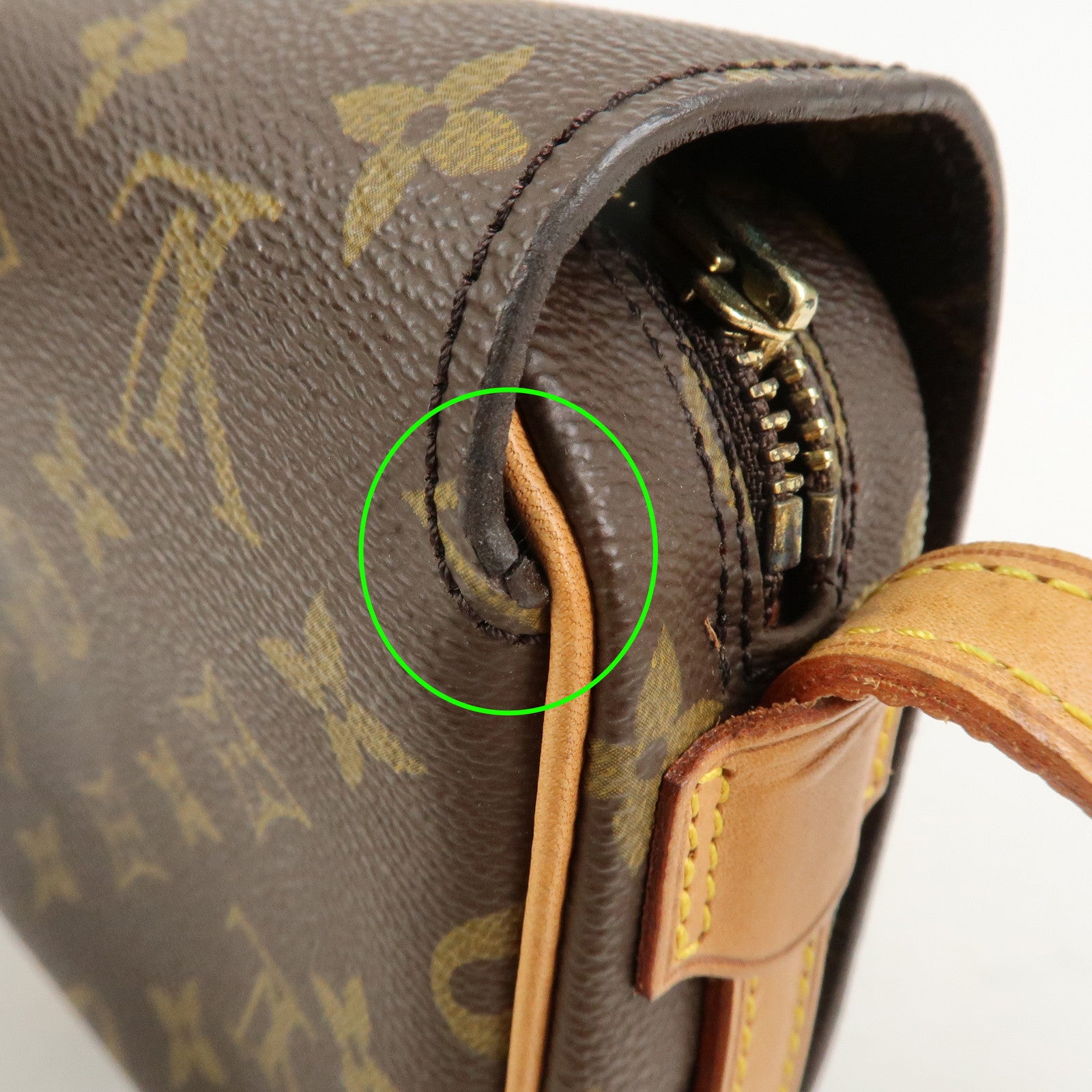 Louis Vuitton Monogram Canvas Saint Germain 24 Shoulder Bag M51210