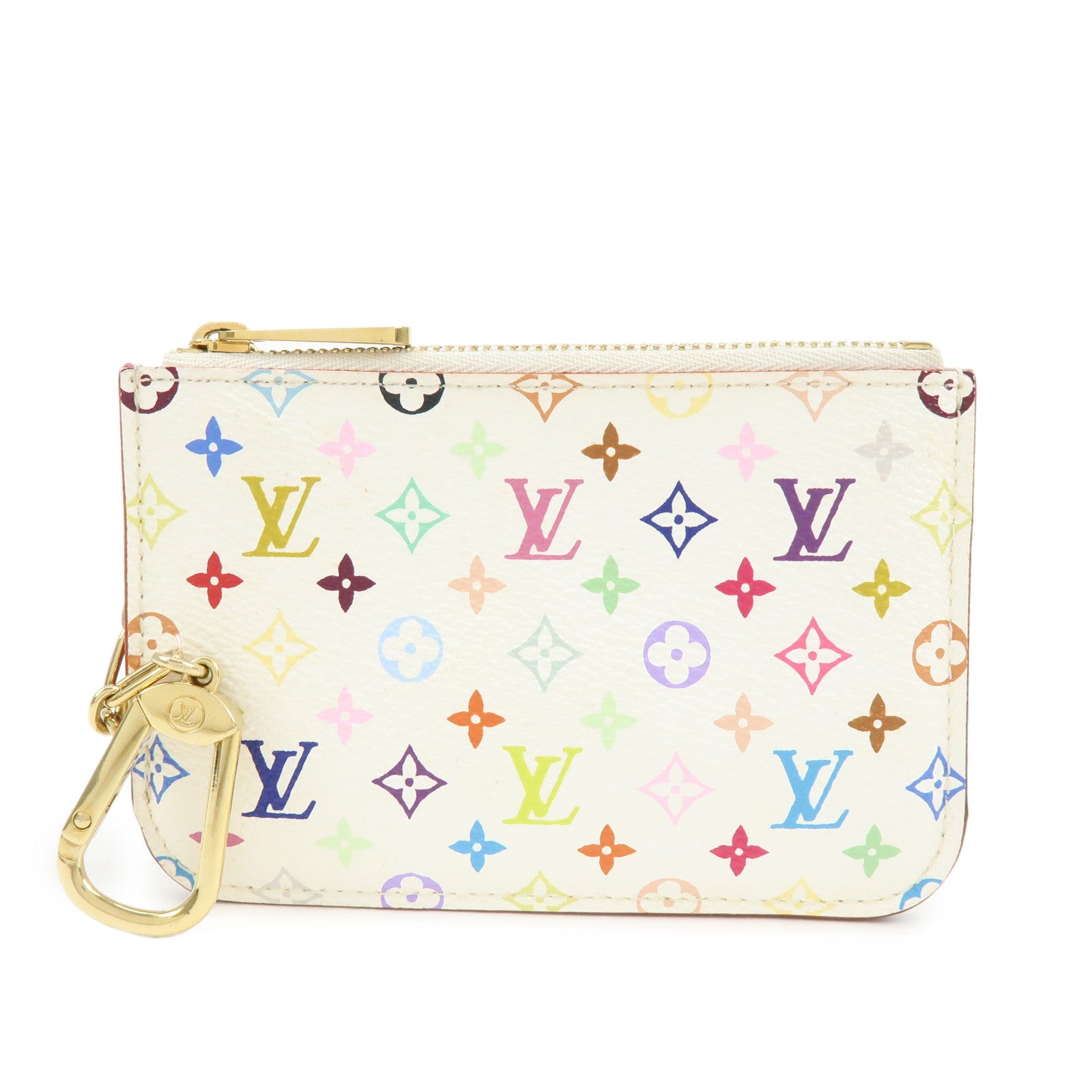 Louis Vuitton Monogram Multicolor Pochette Cles Coin Case M93734