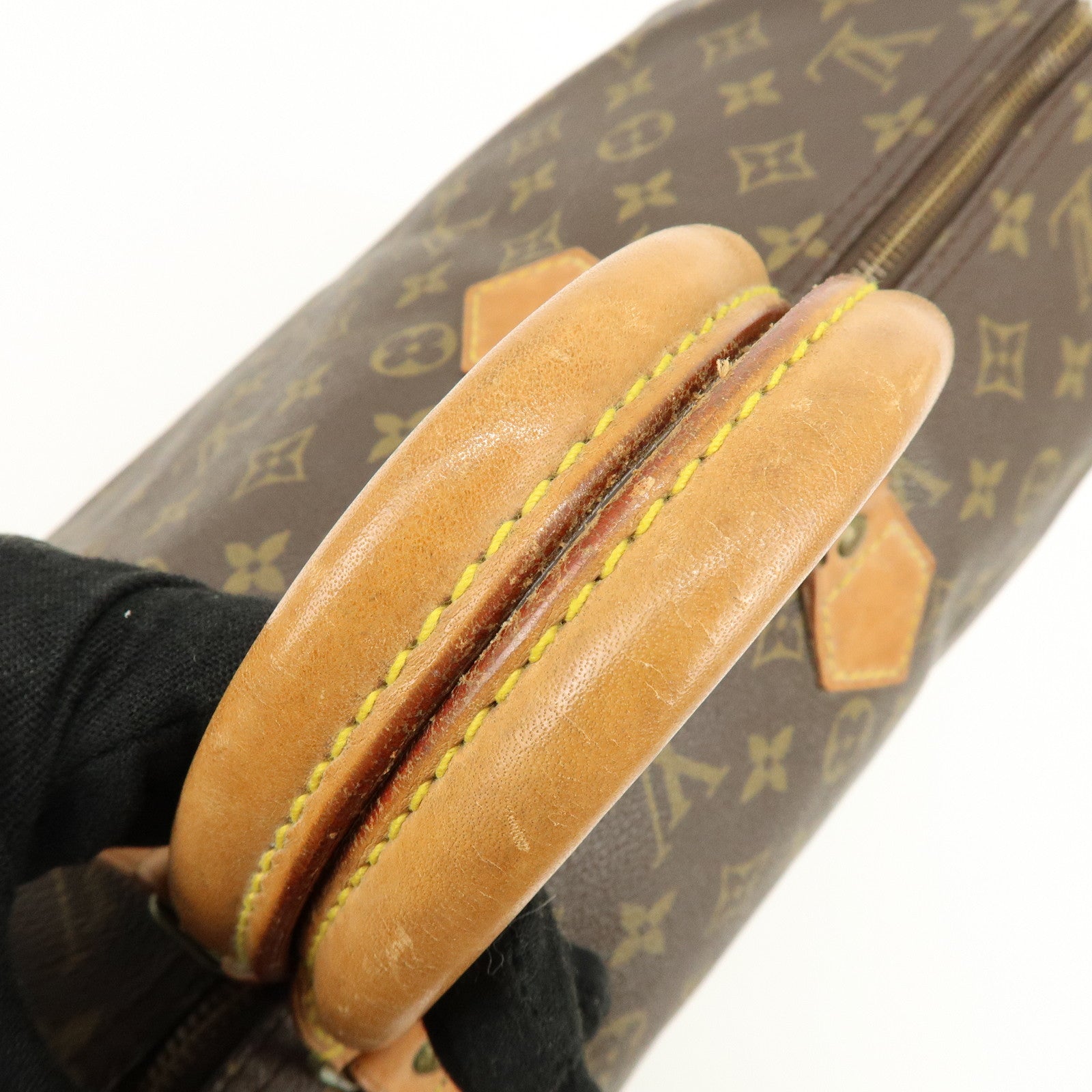 Louis Vuitton Monogram Speedy 40 Hand Bag Boston Bag Brown M41522