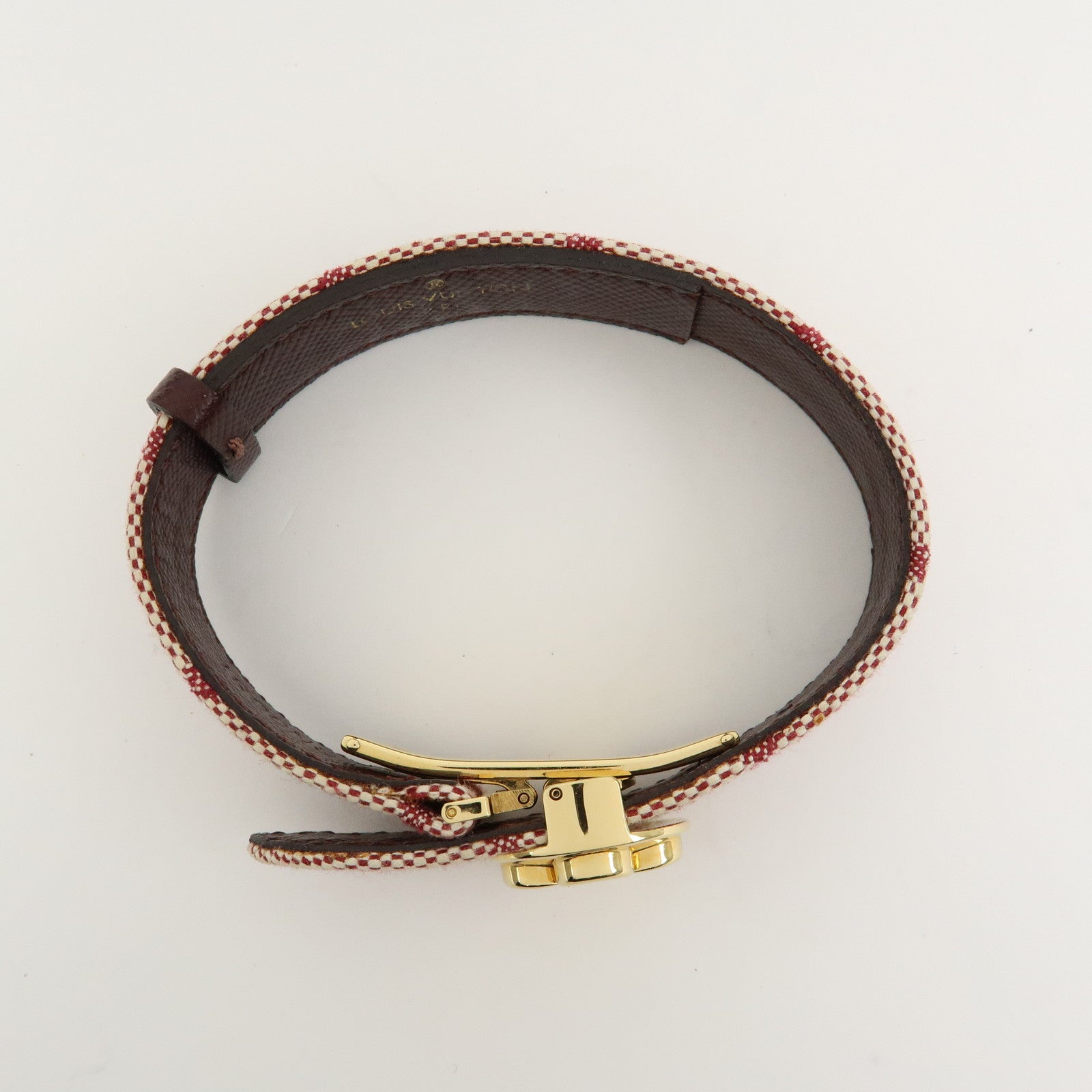 Louis Vuitton Monogram Mini Bracelet Voeu Good Luck Cerise M64542