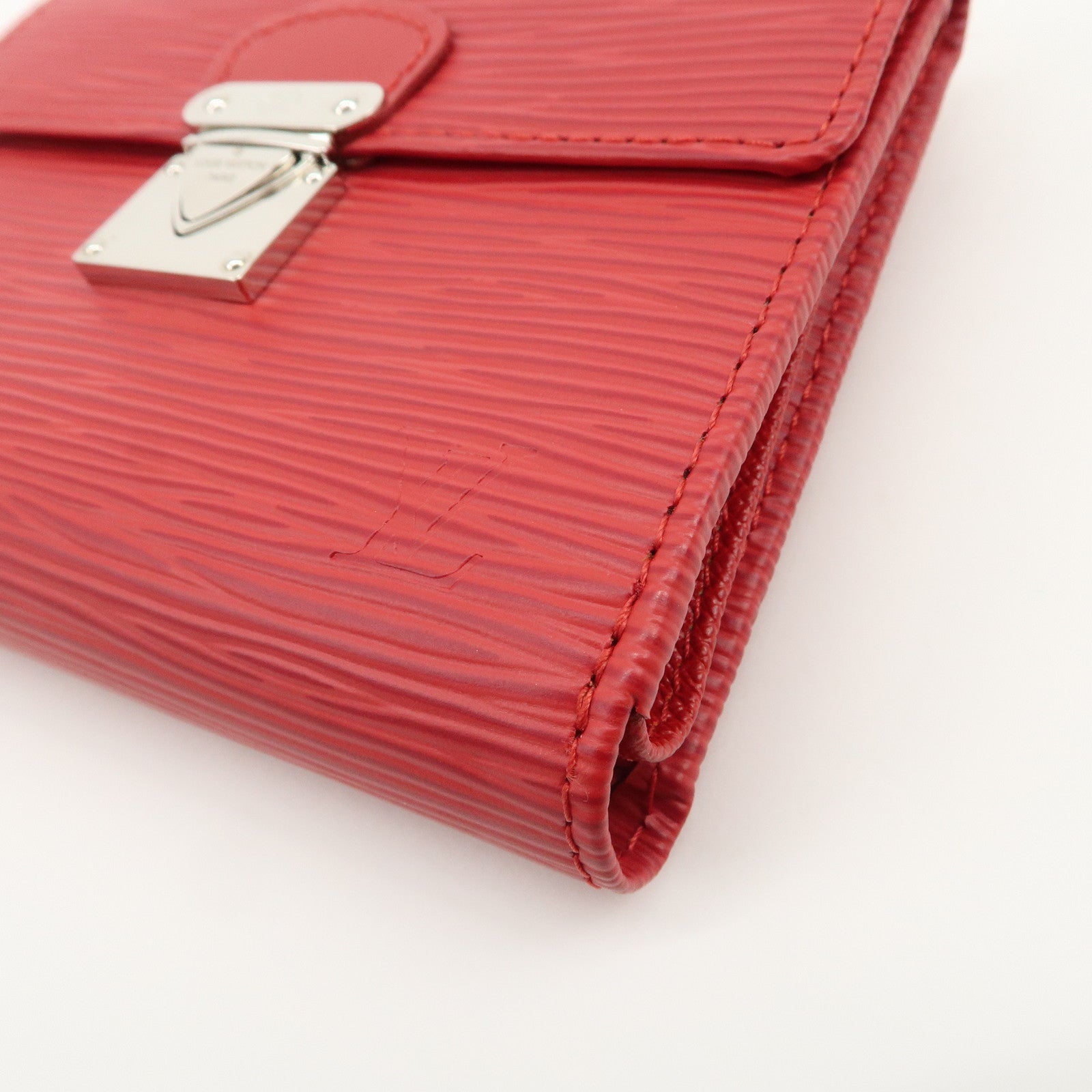 Louis Vuitton Epi Portefeuille Koala Wallet Rouge M5801E