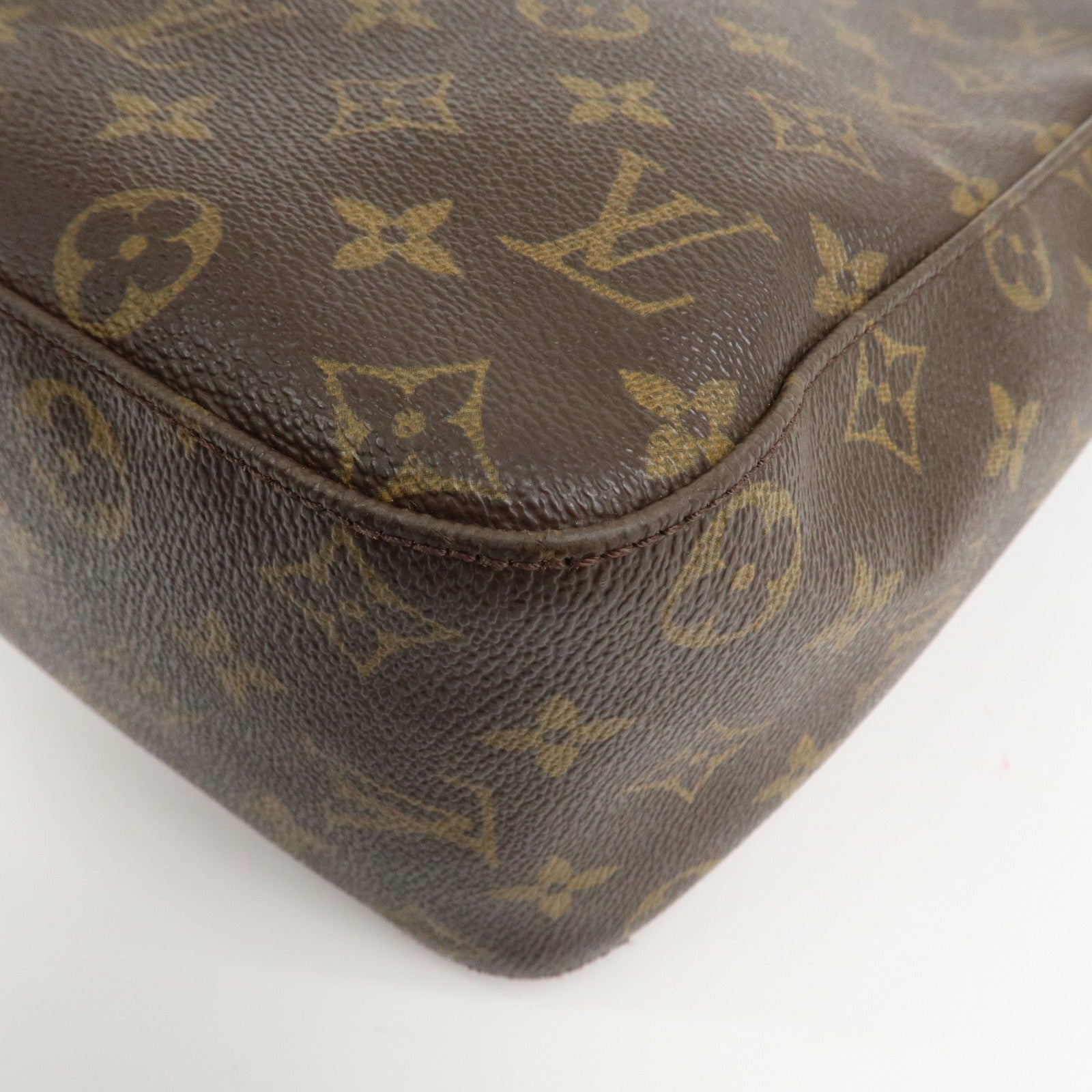 Louis Vuitton Monogram Looping GM Shoulder Bag Brown M51145