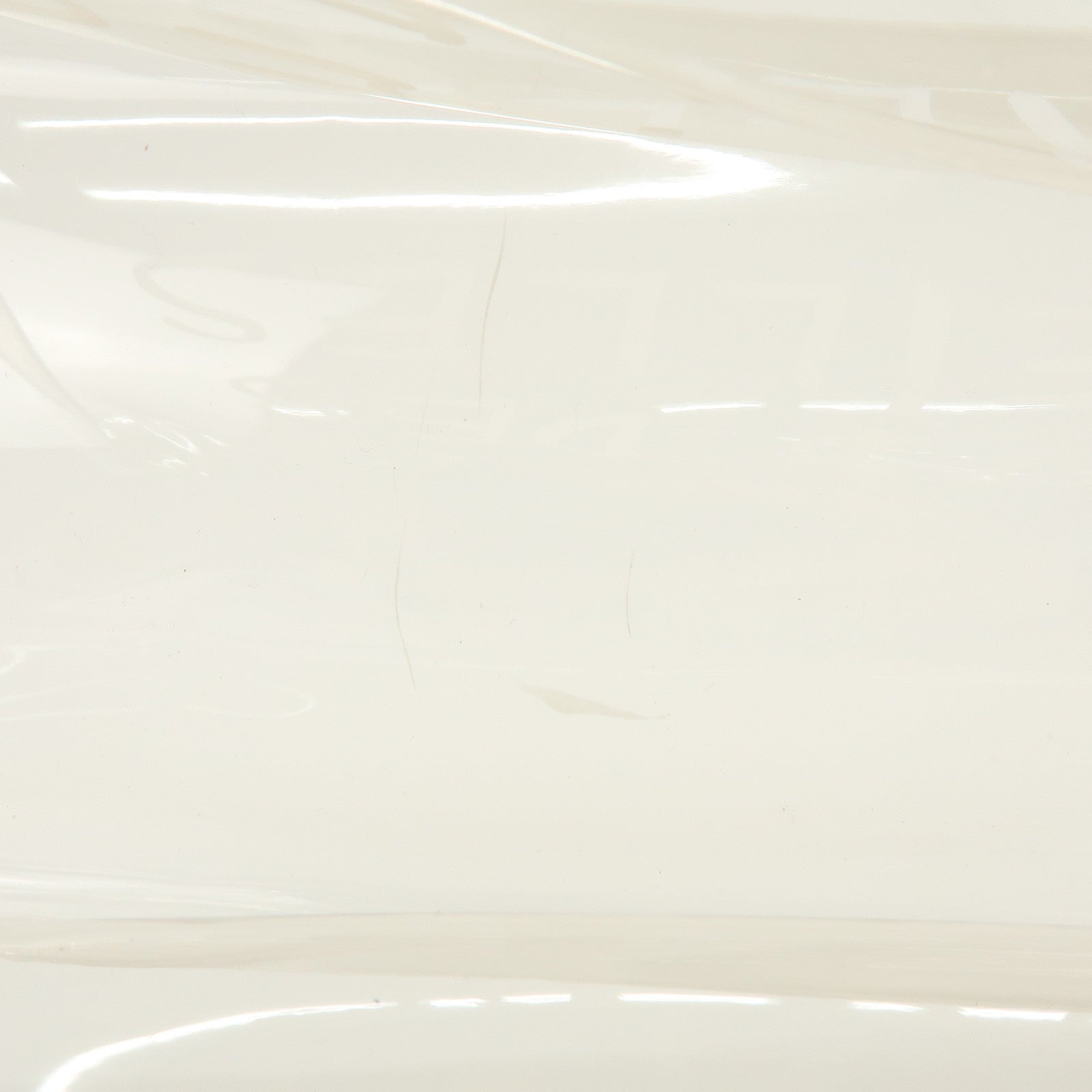 HERMES Vinyl Kelly Hand Bag Clear