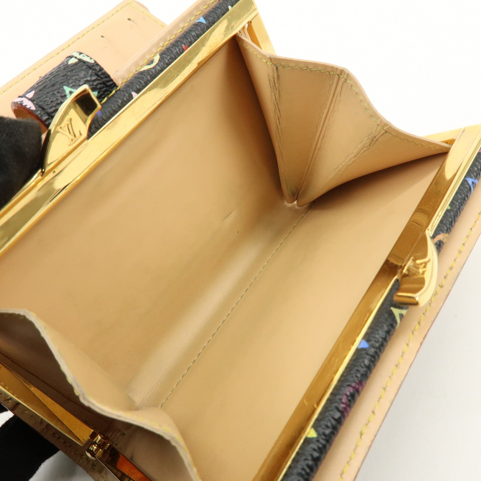 Louis Vuitton Monogram Multicolor Portefeuille Viennois Noir M92988